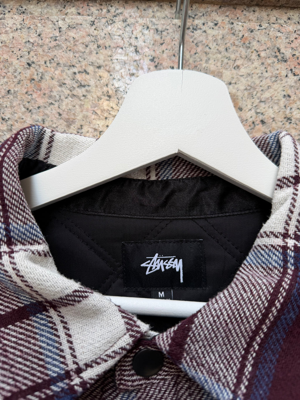 Stussy flannell Shirt- M (USED)