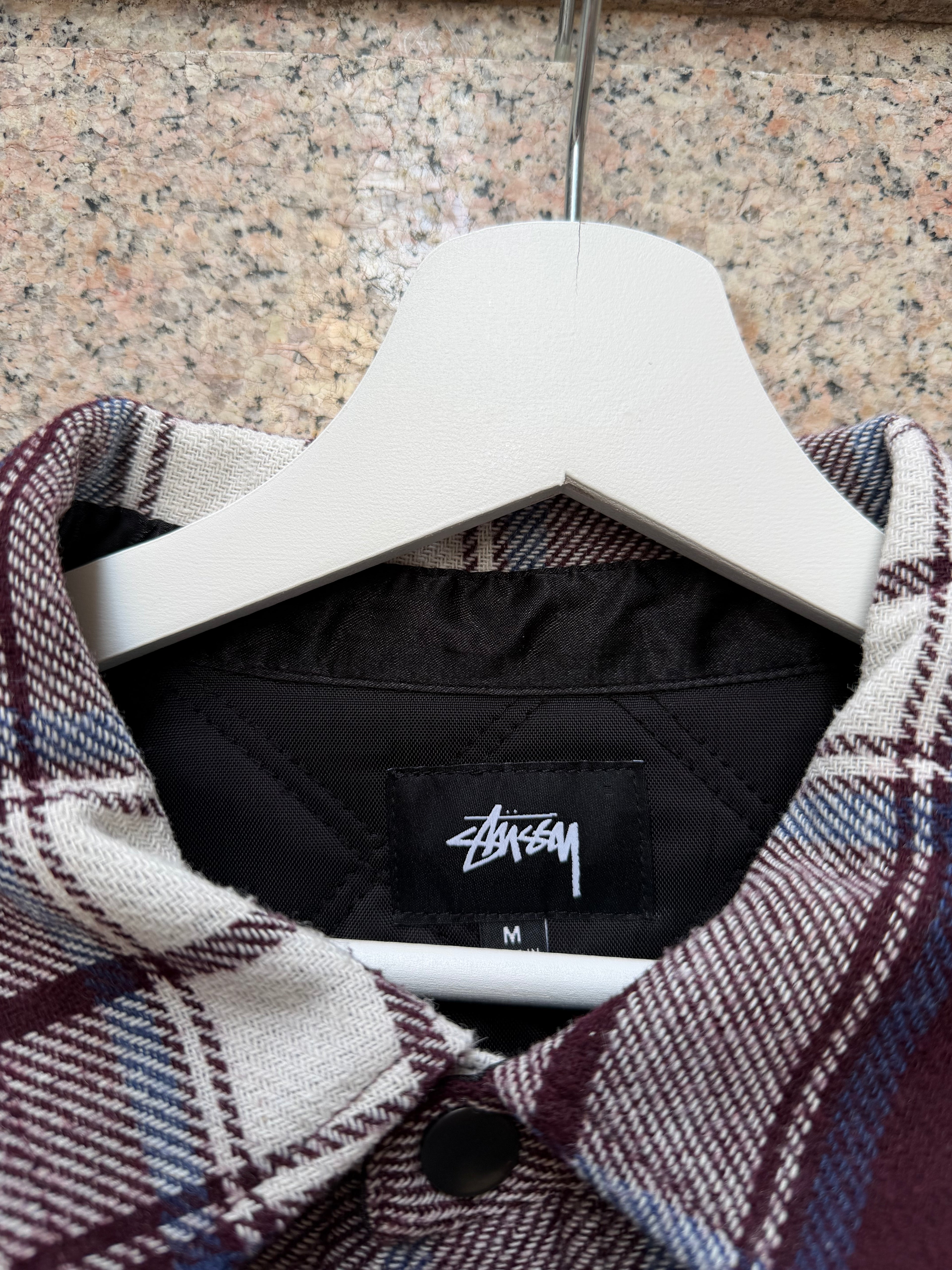 Stussy flannell Shirt- M (USED)