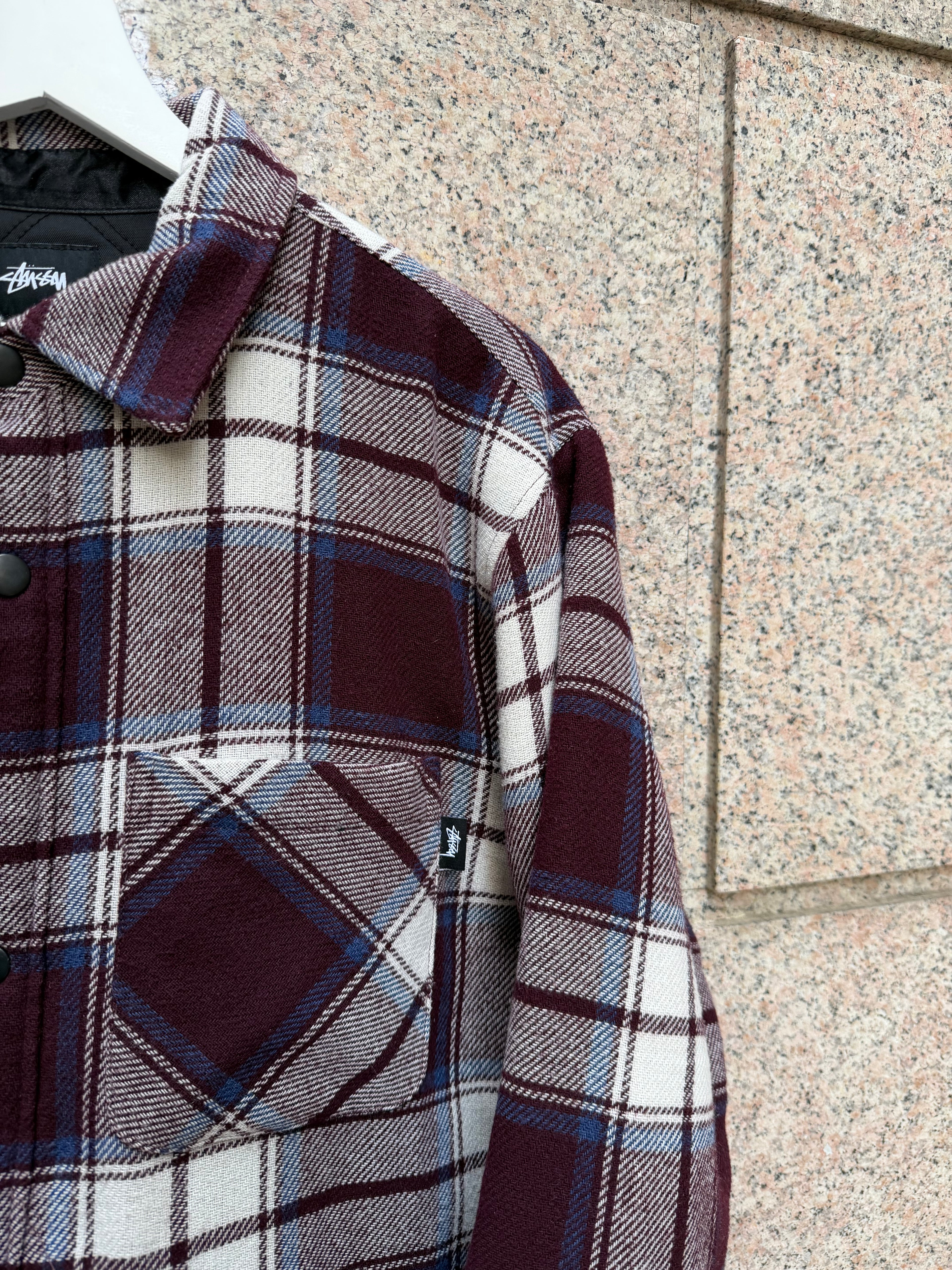 Stussy flannell Shirt- M (USED)