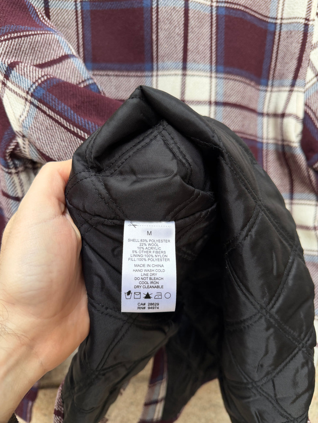 Stussy flannell Shirt- M (USED)