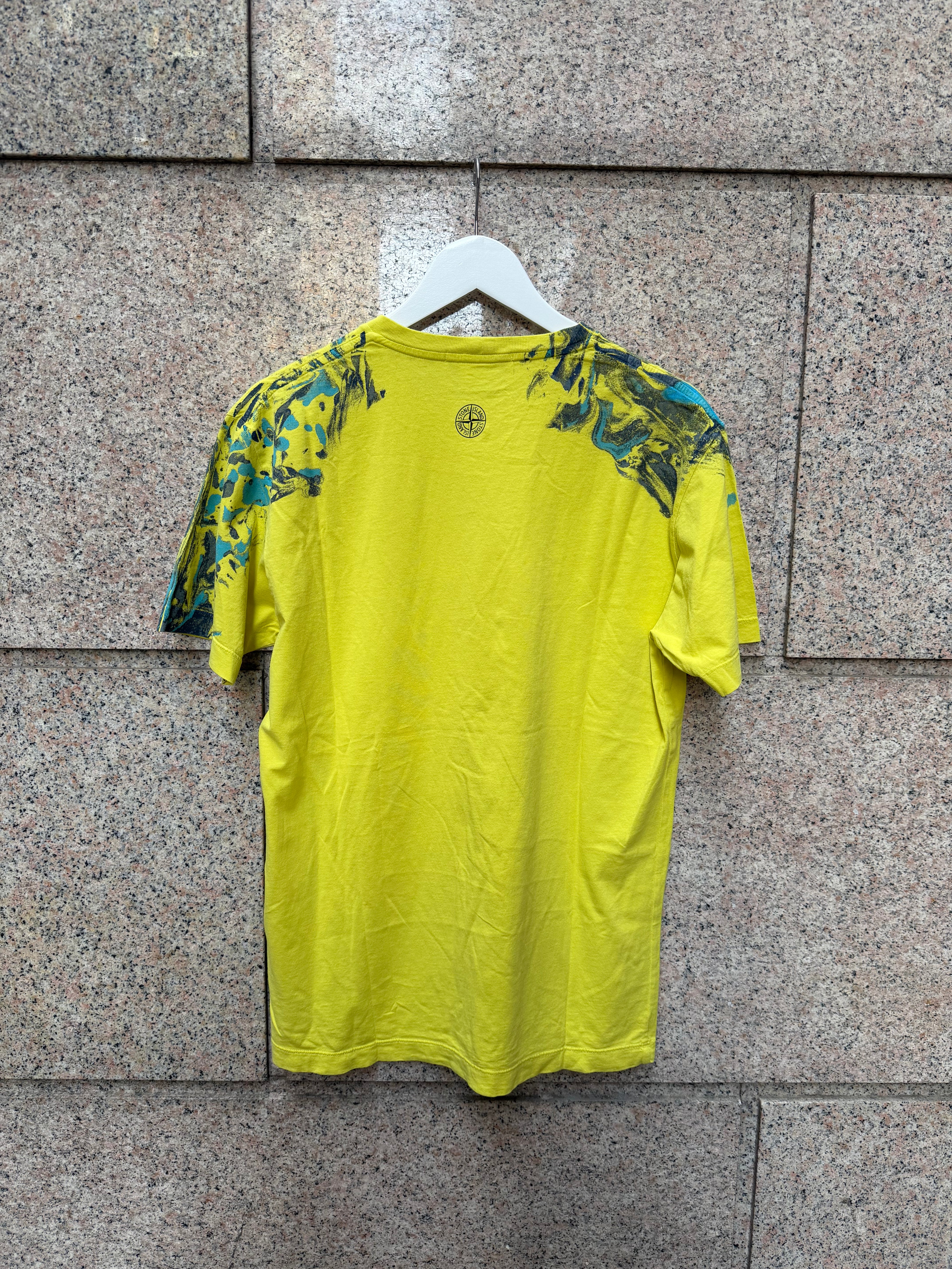 Stone Island Yellow Tee - L (USED)