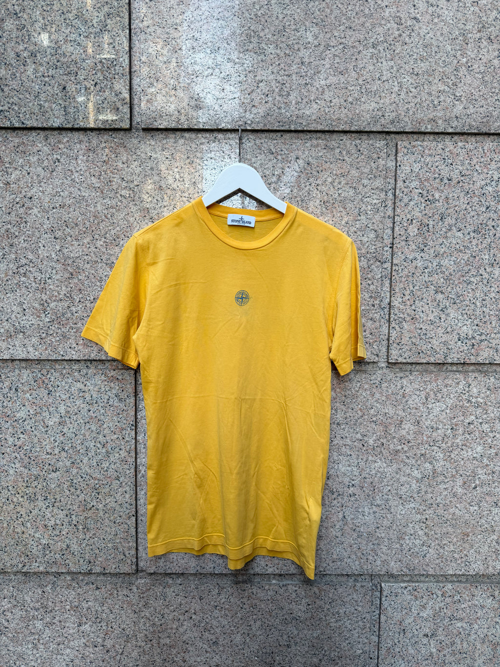 Stone Island Yellow Tee - 14Y (USED)