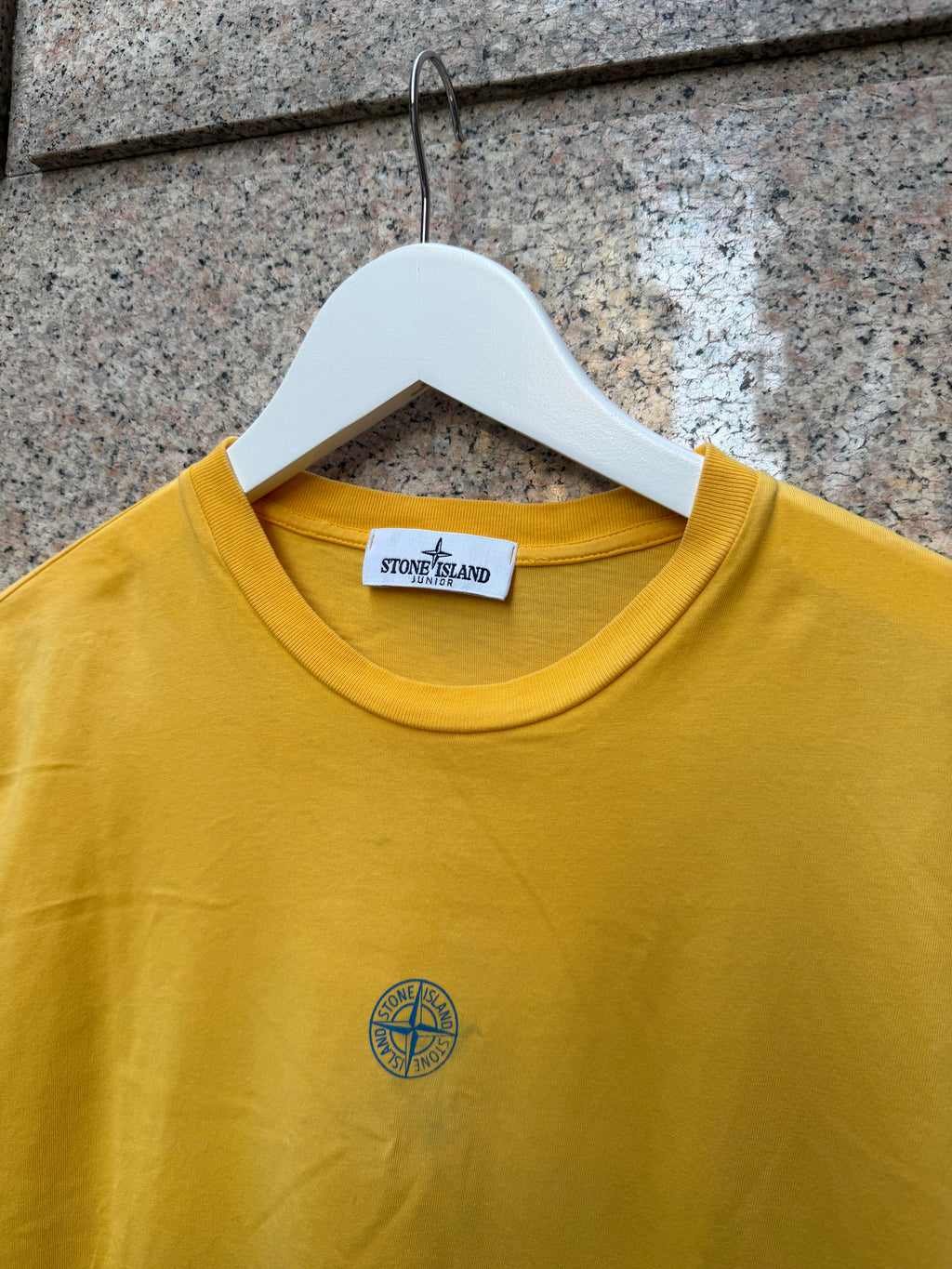 Stone Island Yellow Tee - 14Y (USED)