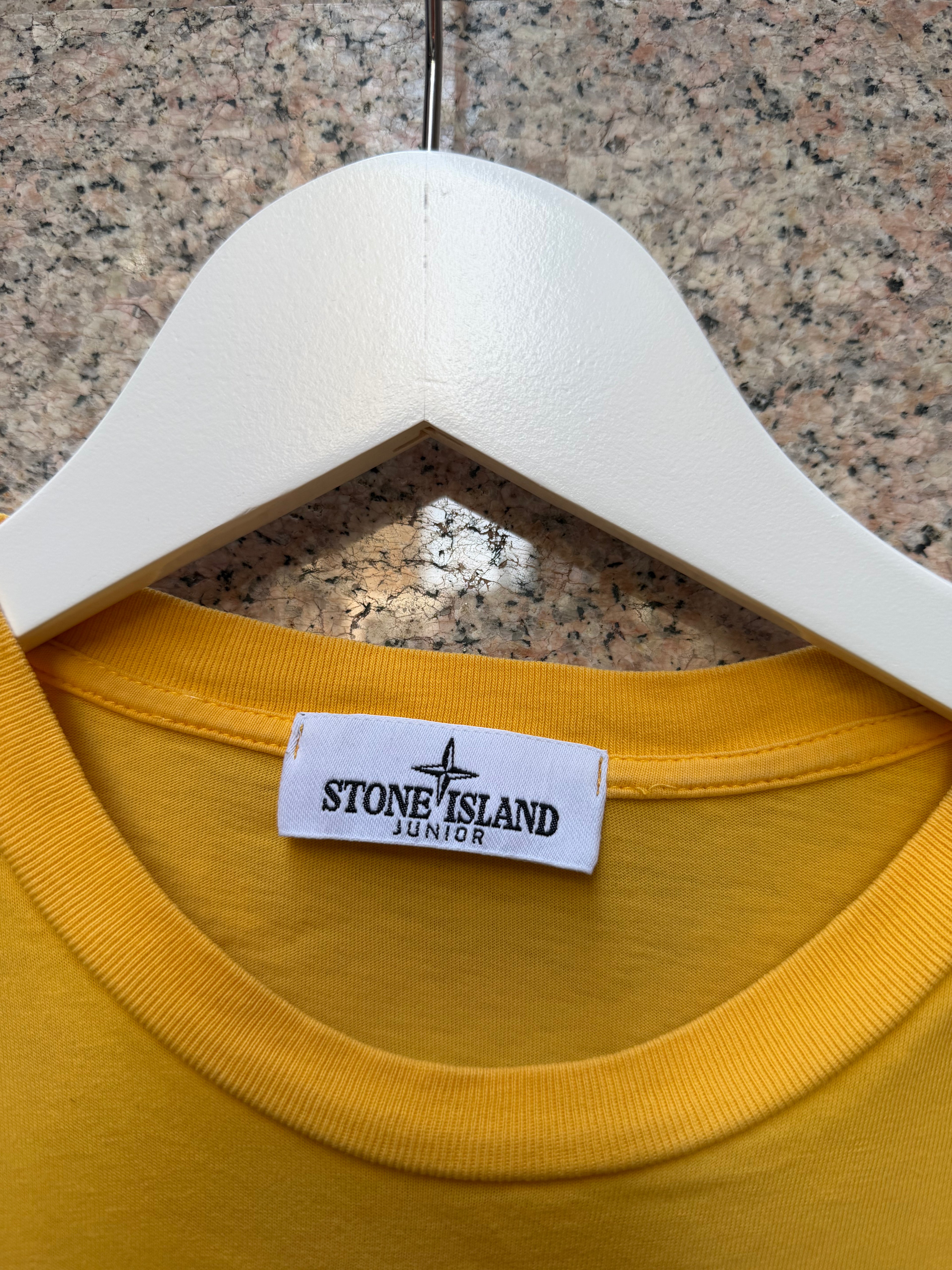 Stone Island Yellow Tee - 14Y (USED)
