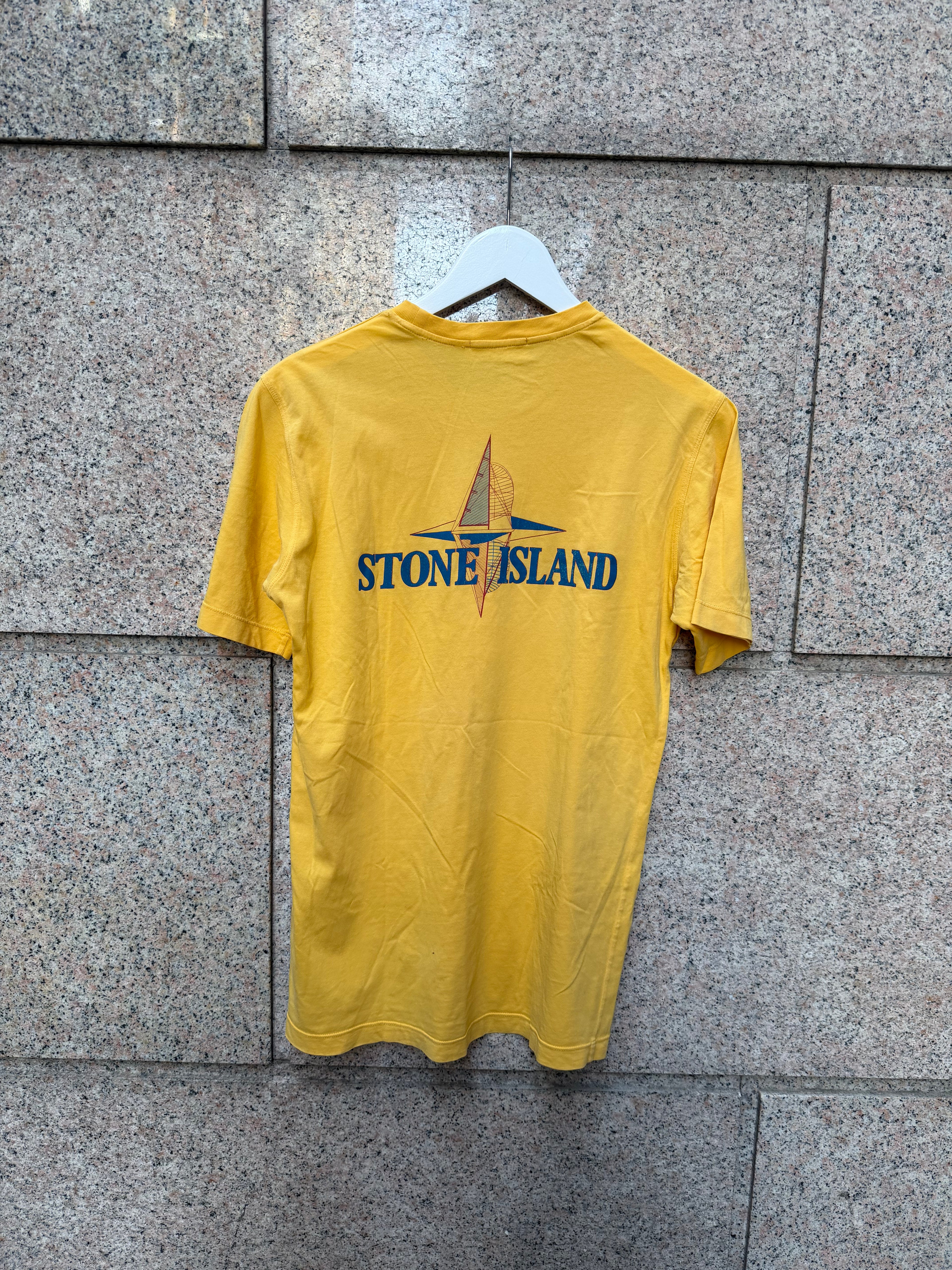 Stone Island Yellow Tee - 14Y (USED)
