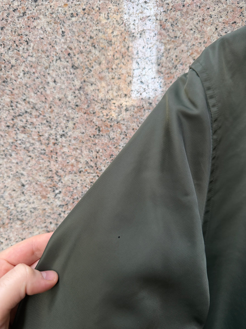 Stussy Bomber Olive - M (USED)