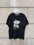 Kaws X Uniqlo Tee Black- XL (USED)