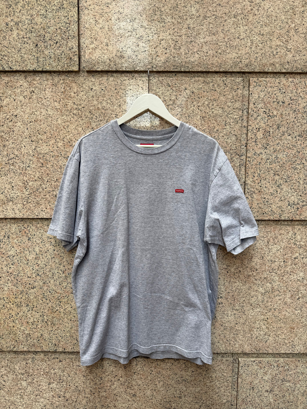 Supreme Mini Logo Tee Grey - L (USED)