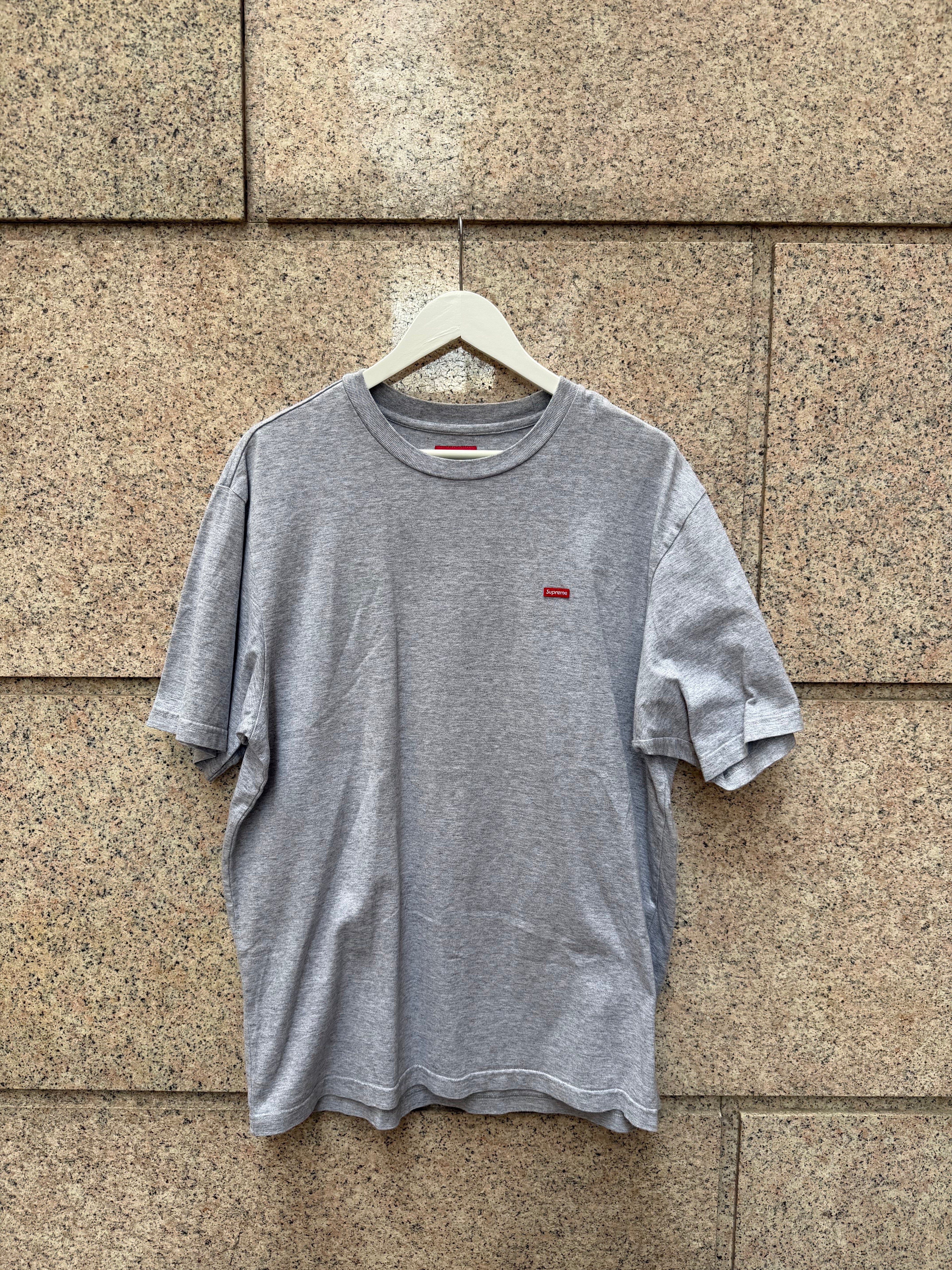 Supreme Mini Logo Tee Grey - L (USED)