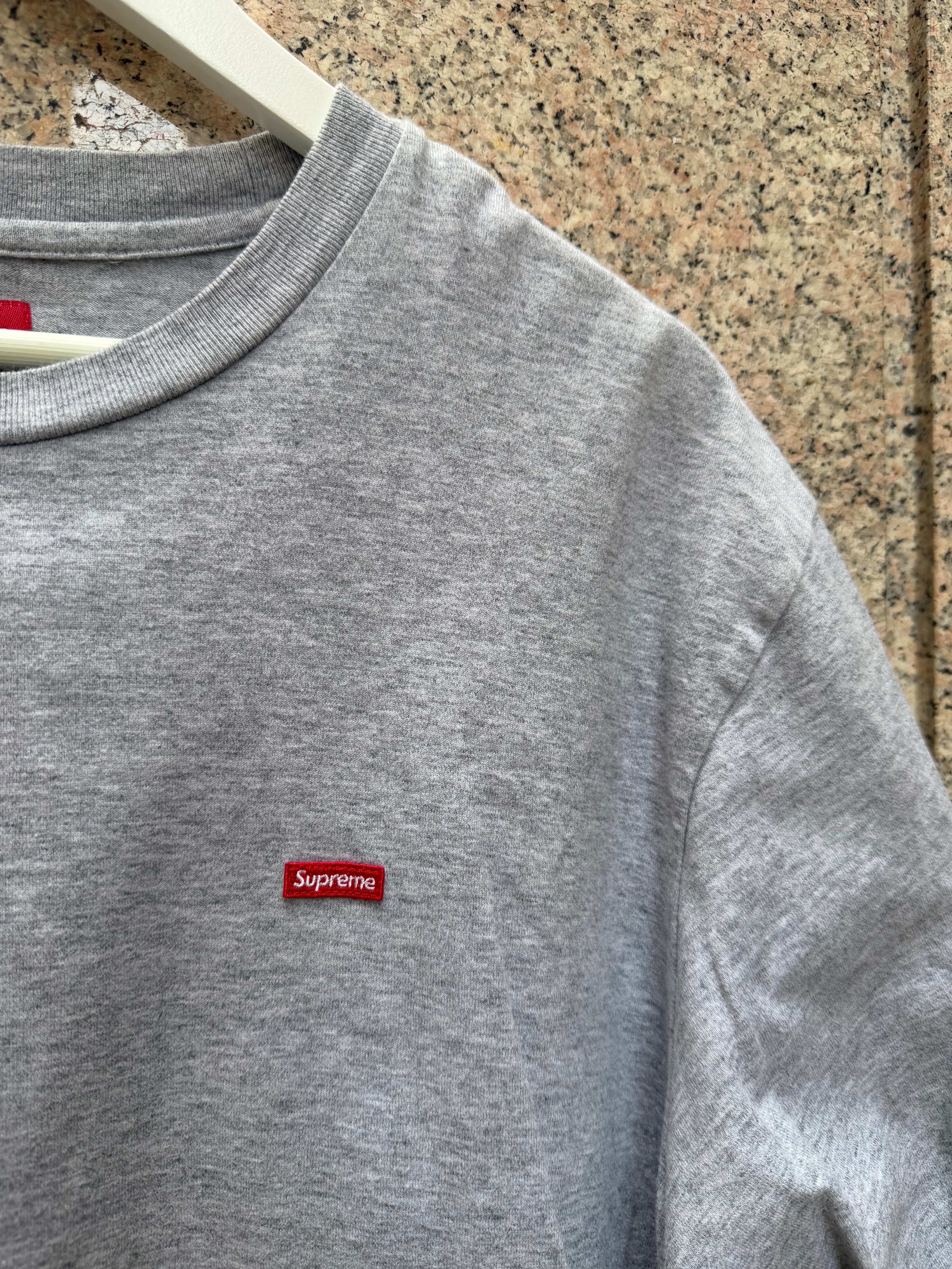 Supreme Mini Logo Tee Grey - L (USED)