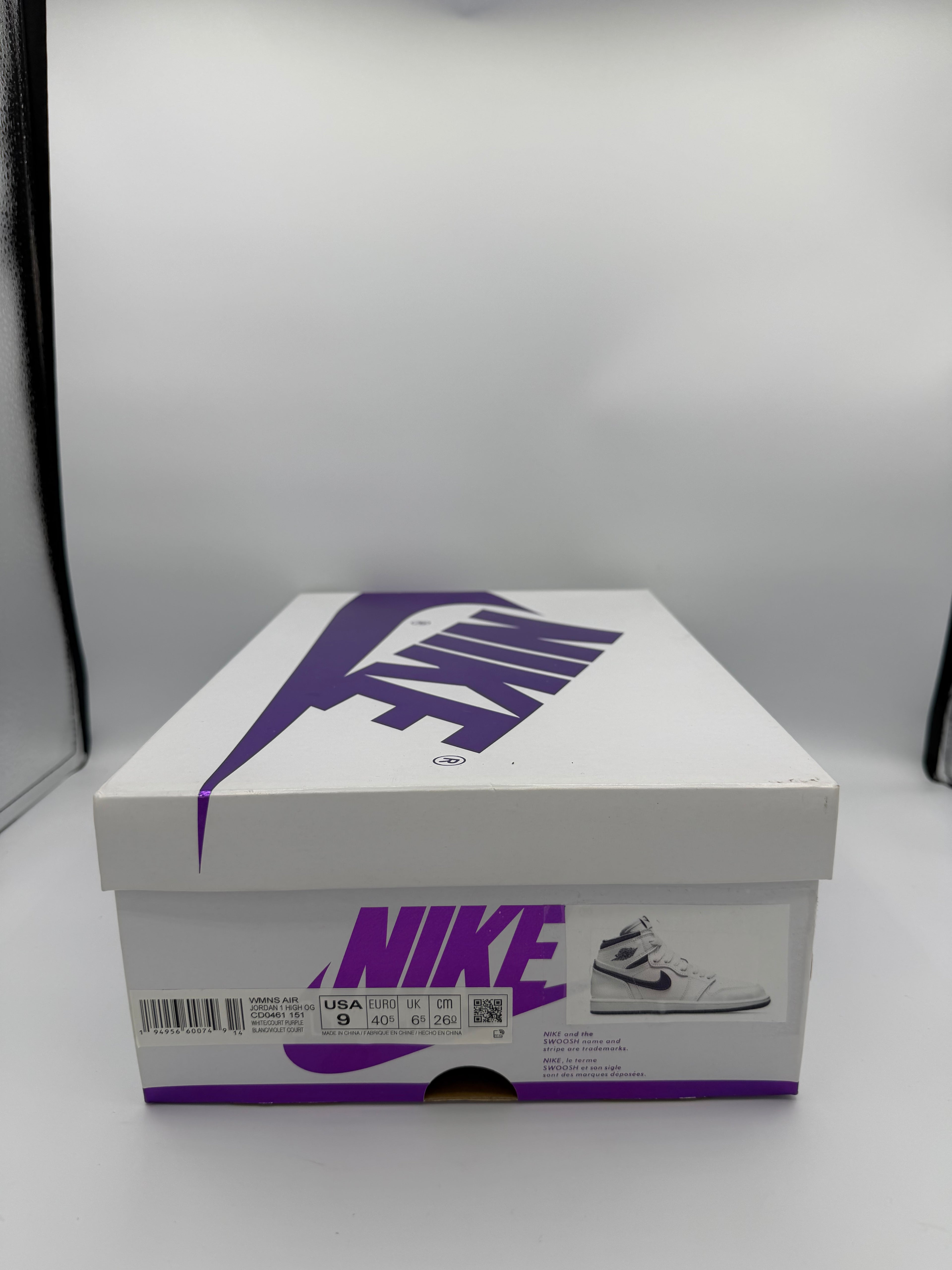 Jordan 1 High Court Purple 3.0 - 40,5Eu (USED)