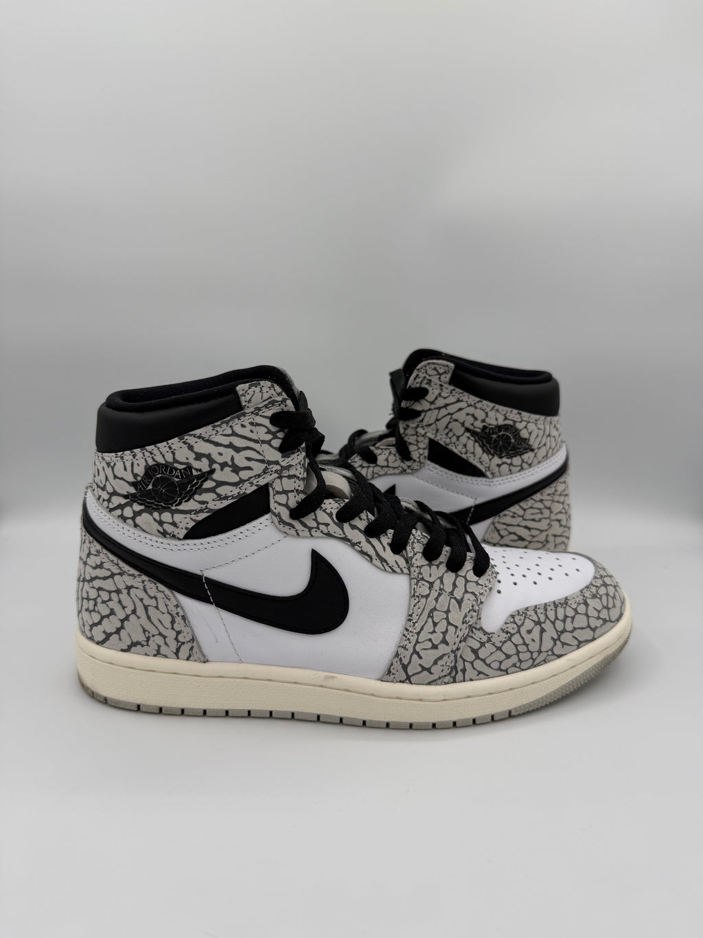 Jordan 1 High White Cement - 40,5Eu (USED)