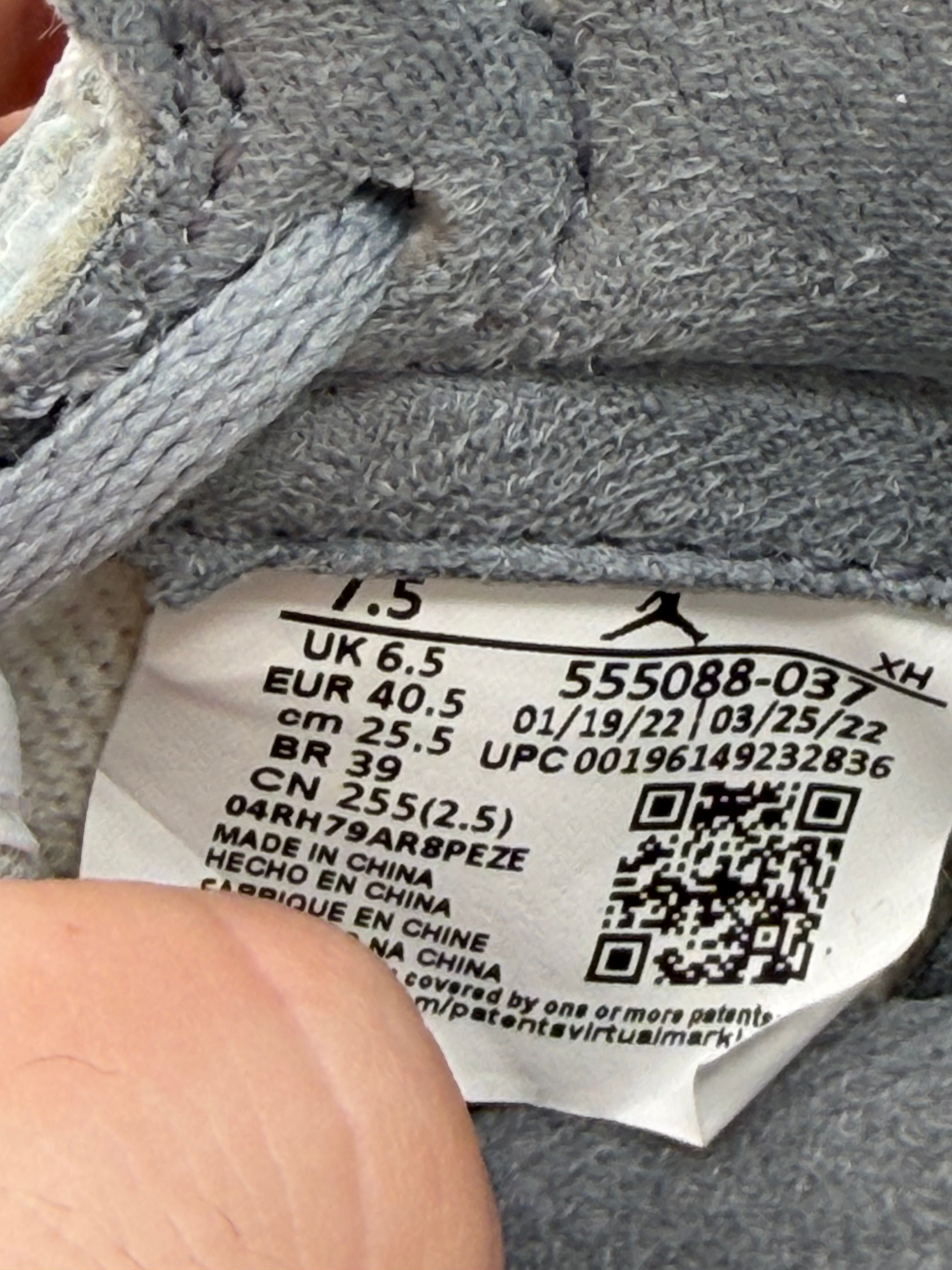 Jordan 1 High Stealth - 40,5Eu (USED)