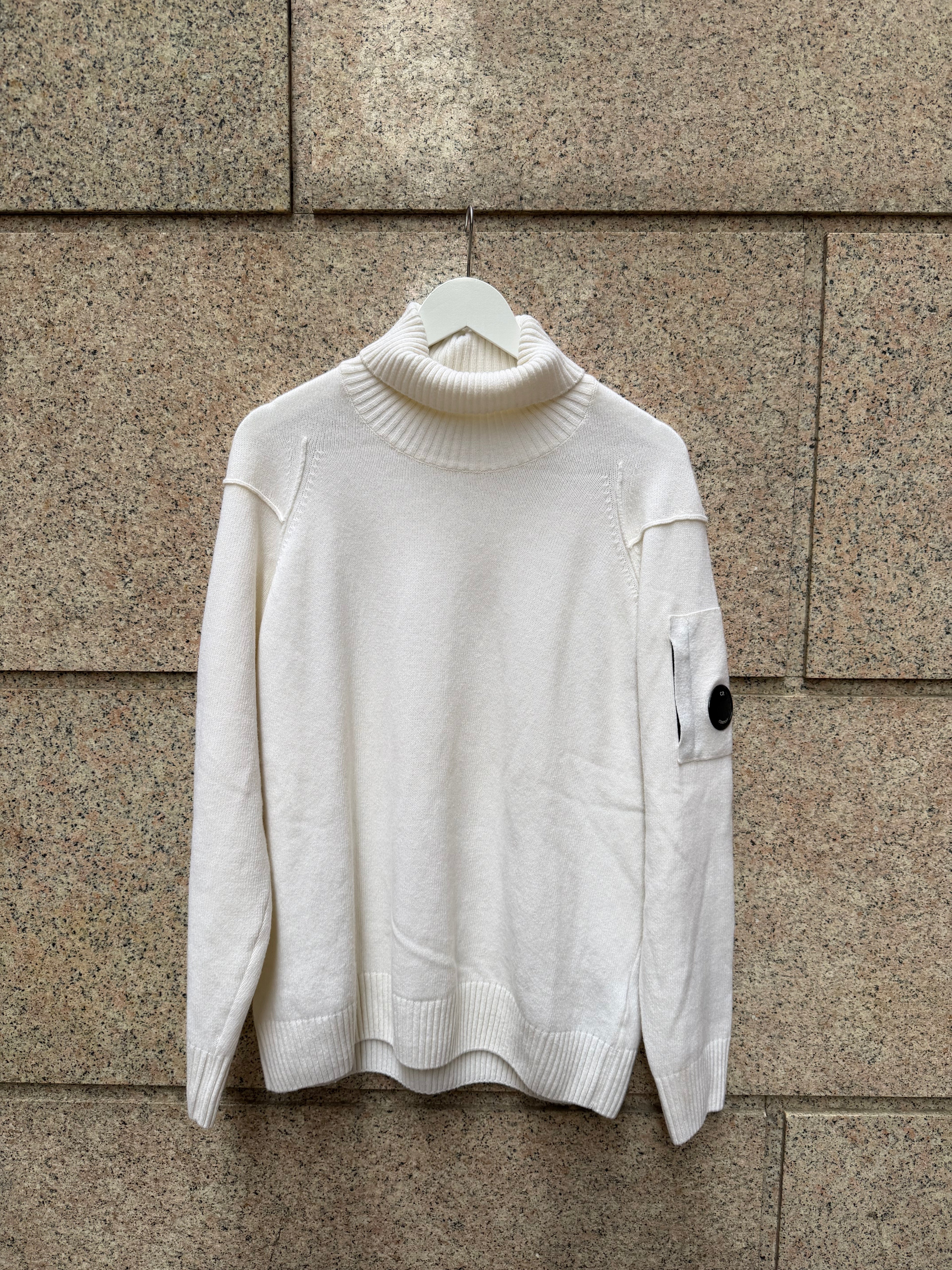 C.P. Company Wool Roll Neck Lens Knit - XL (USED)