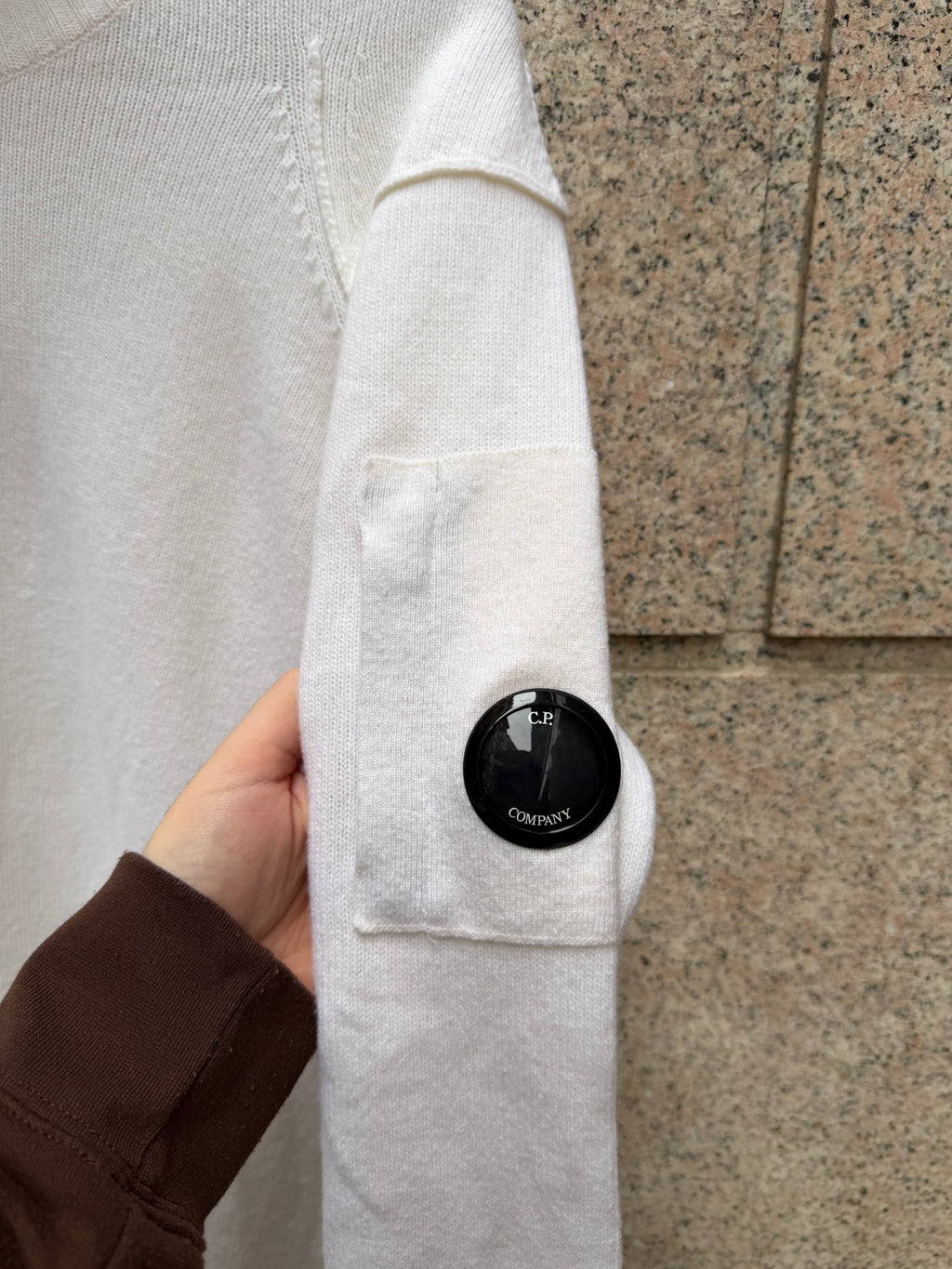 C.P. Company Wool Roll Neck Lens Knit - XL (USED)