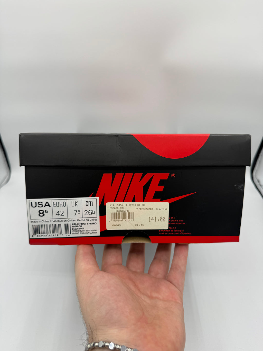 Jordan 1 High Letterman - 42Eu (USED)