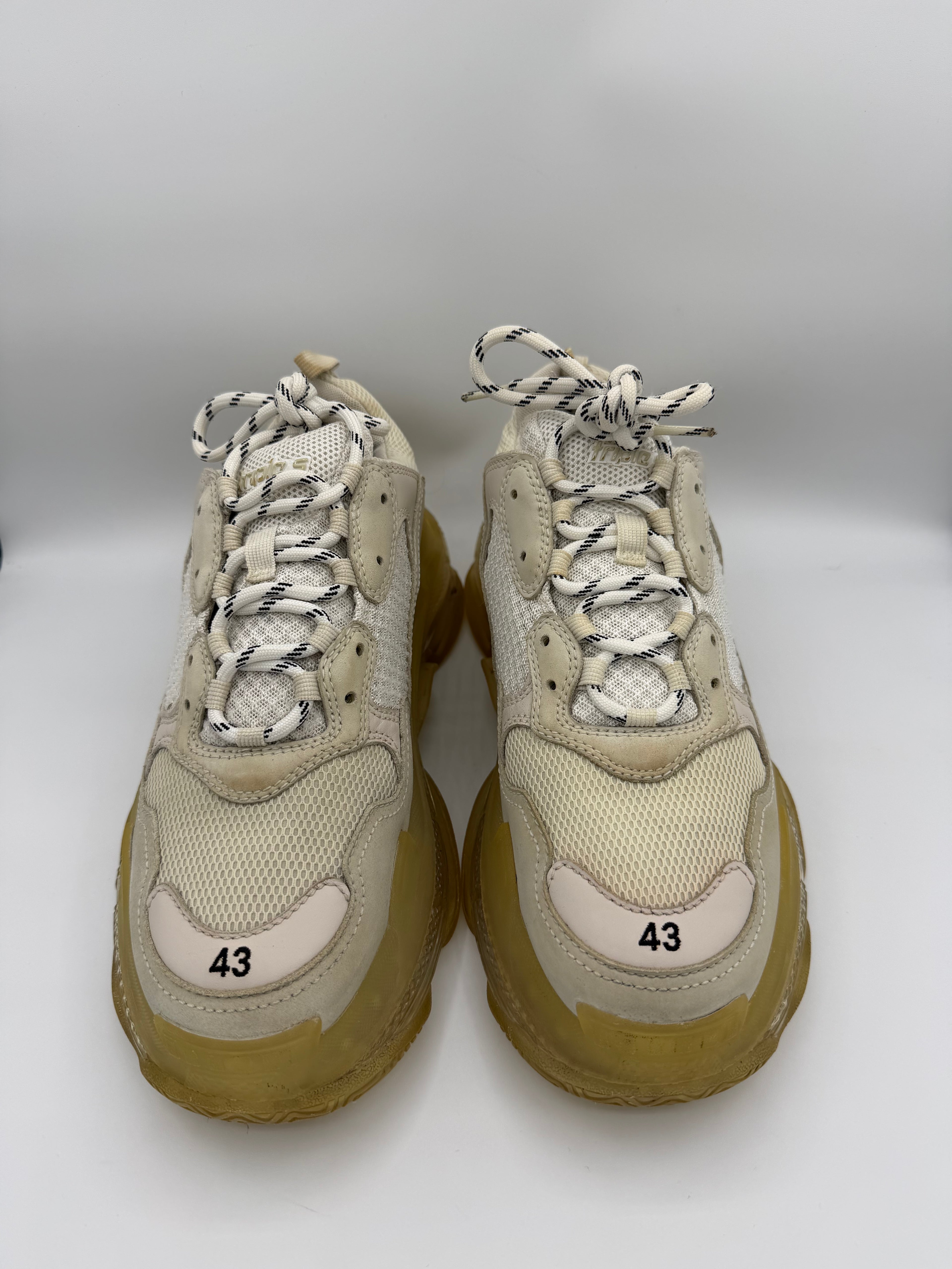 Balenciaga Triple S White - 43Eu (USED)