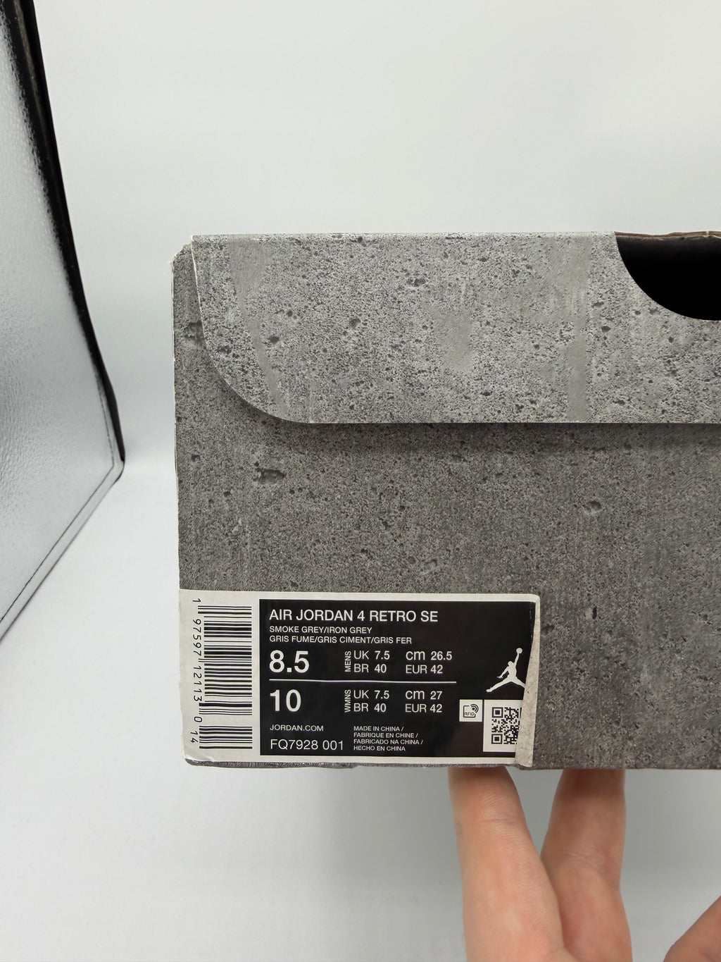 Jordan 4 Retro SE Paris Olympics Wet Cement - 42Eu (USED)