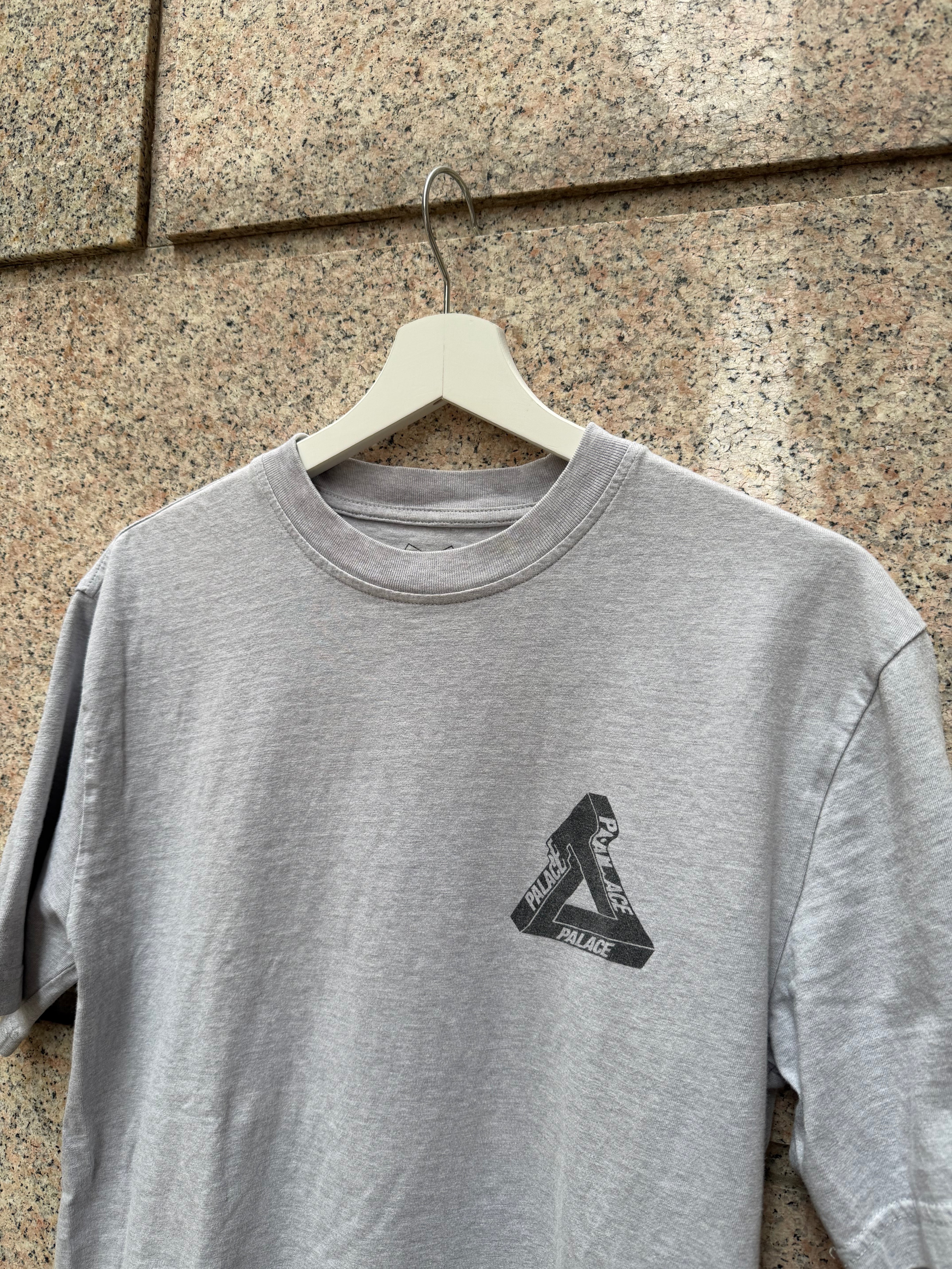 Palace Tri-Wobble T-Shirt Grey - S (USED)