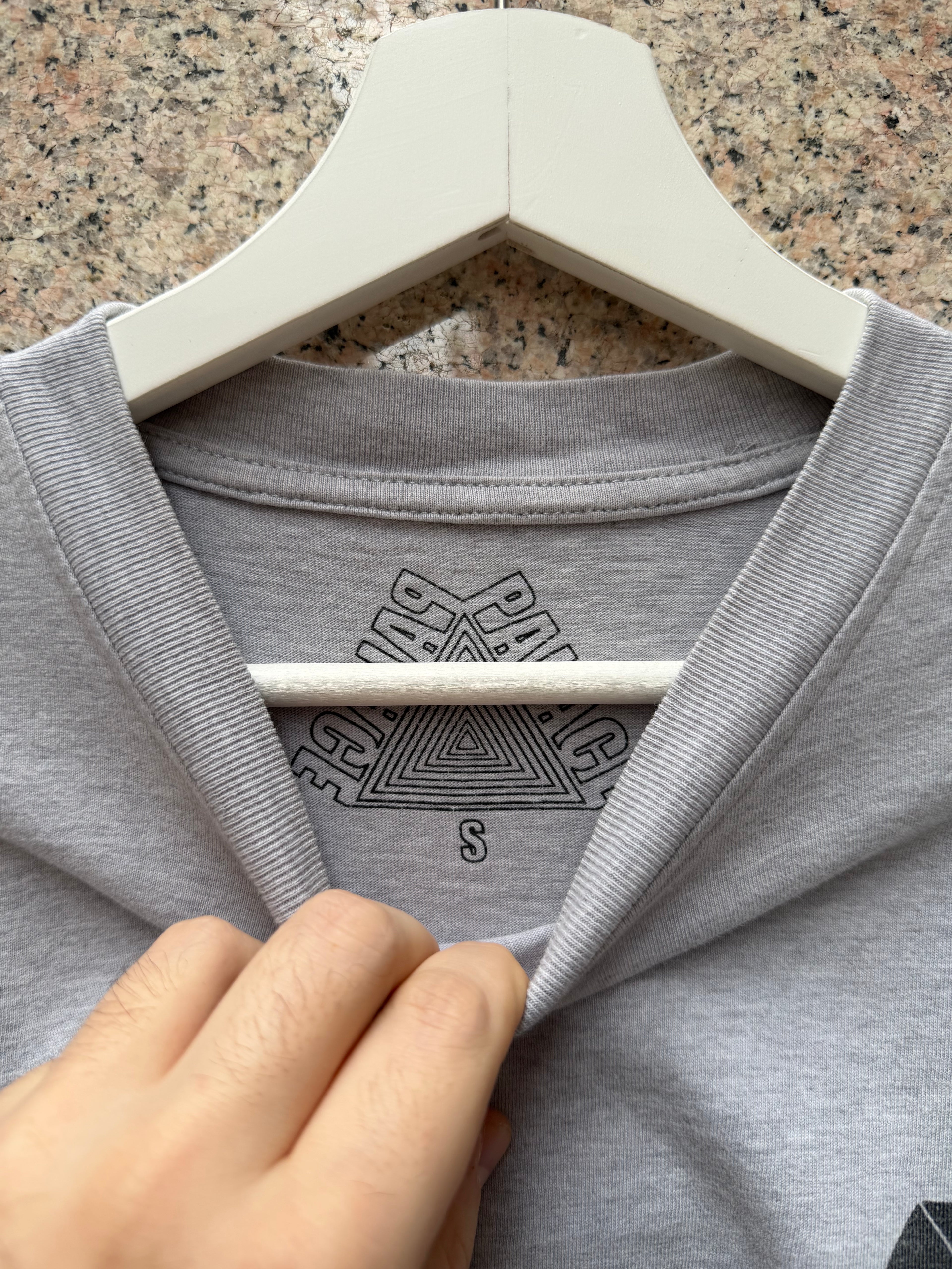 Palace Tri-Wobble T-Shirt Grey - S (USED)