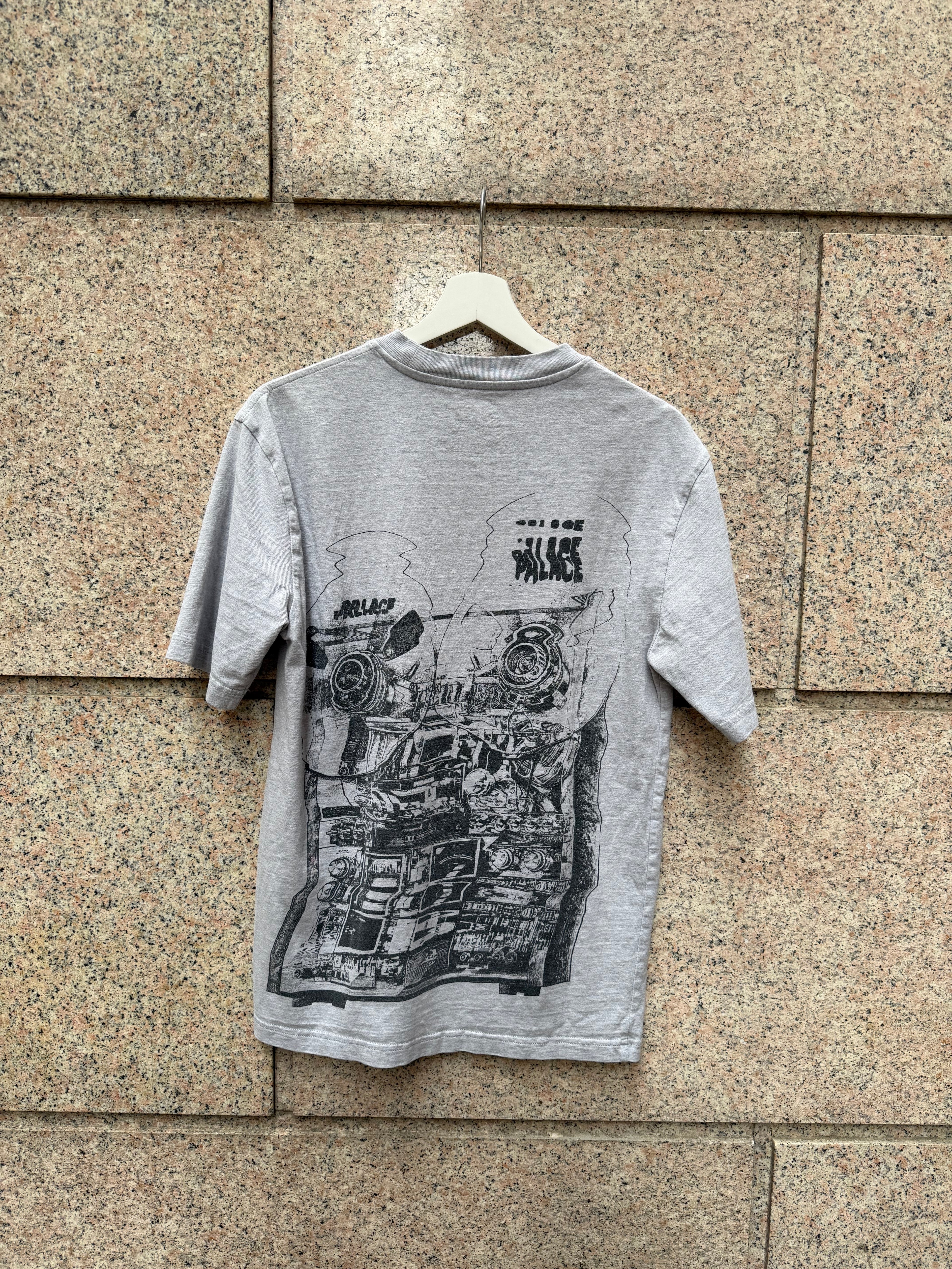 Palace Tri-Wobble T-Shirt Grey - S (USED)