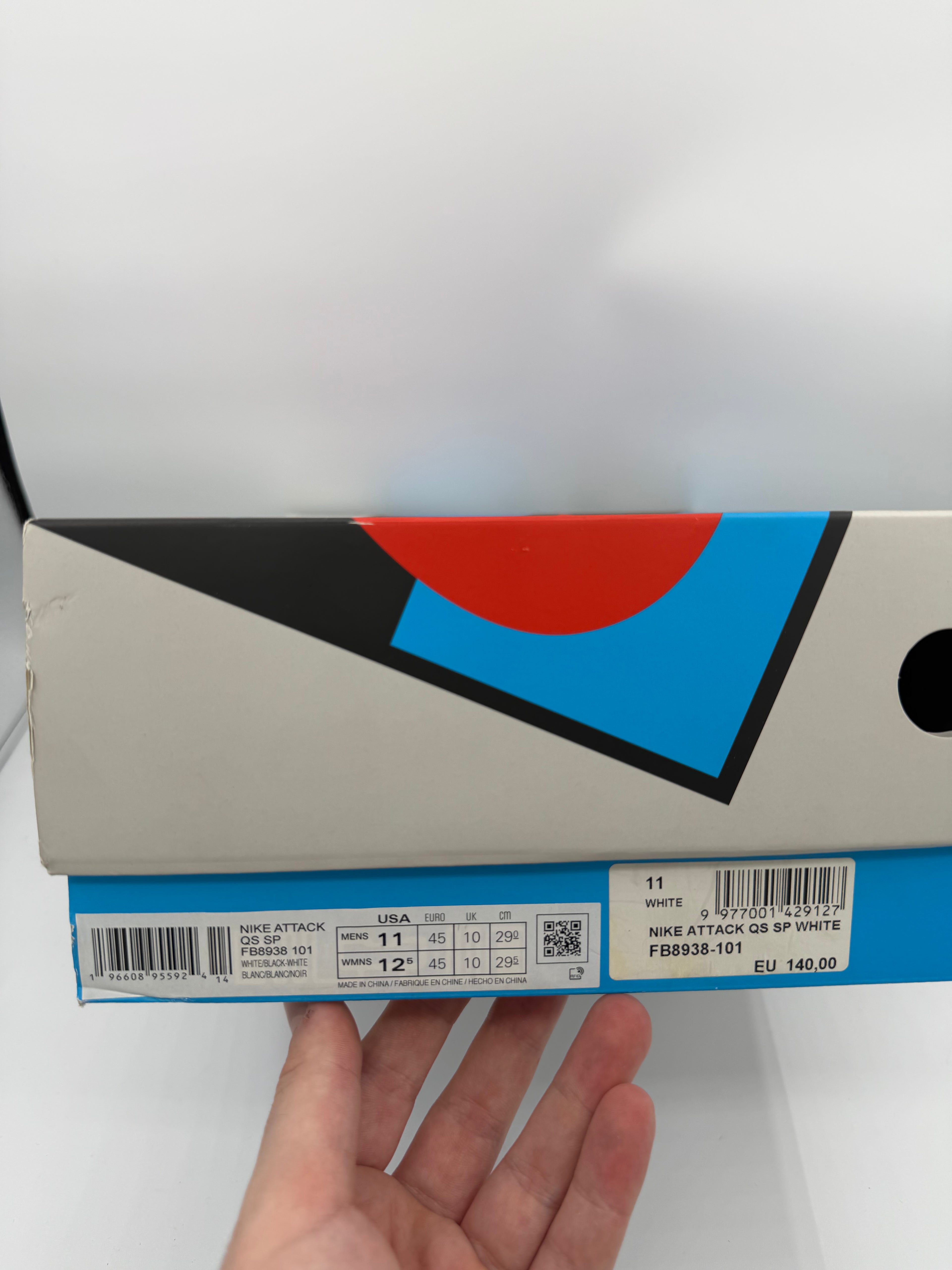 Nike Mac Attack SQ SP White Black - 45Eu (USED)