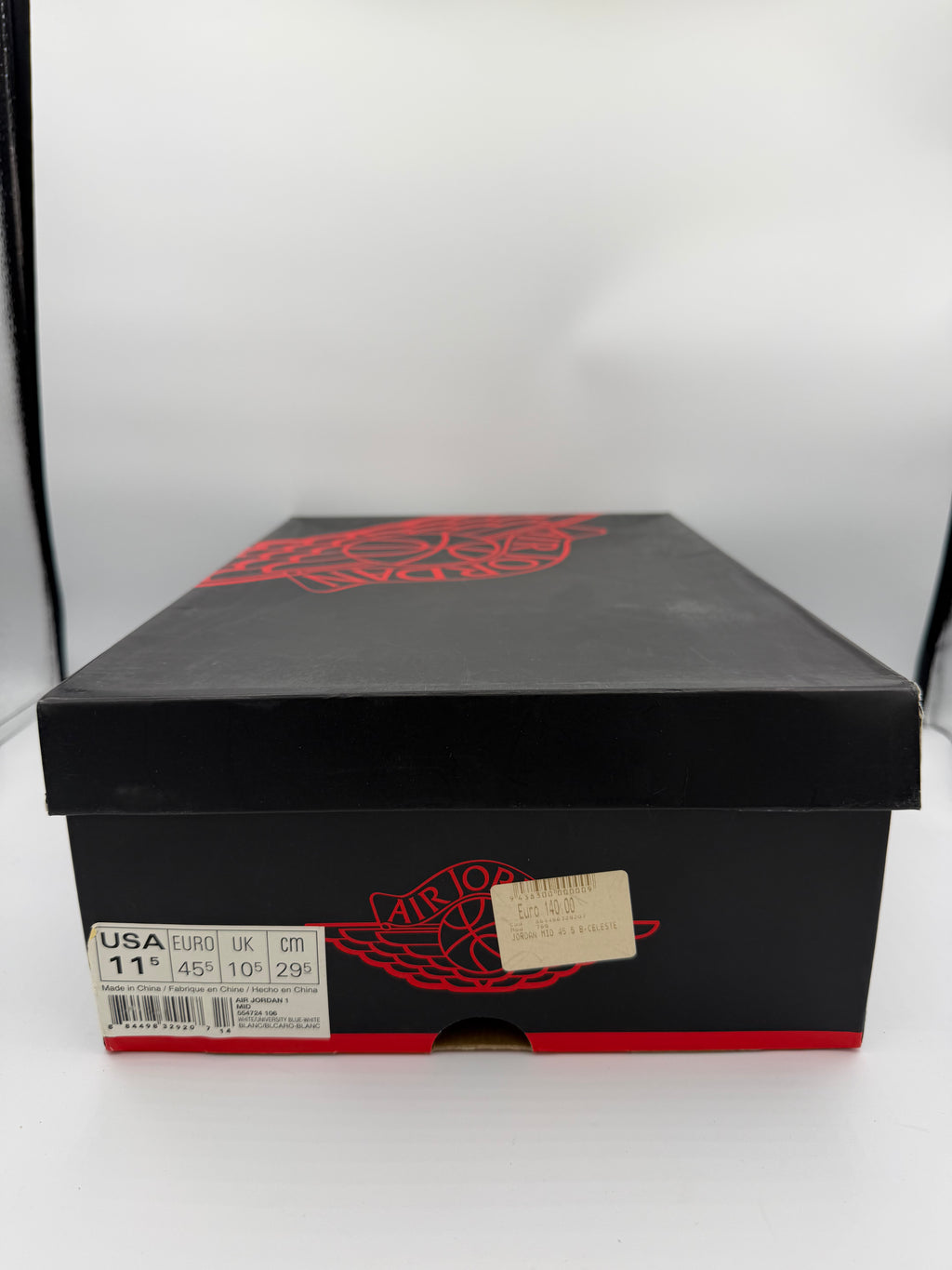 Jordan 1 Retro Mid UNC (2013)  - 45,5Eu (USED)