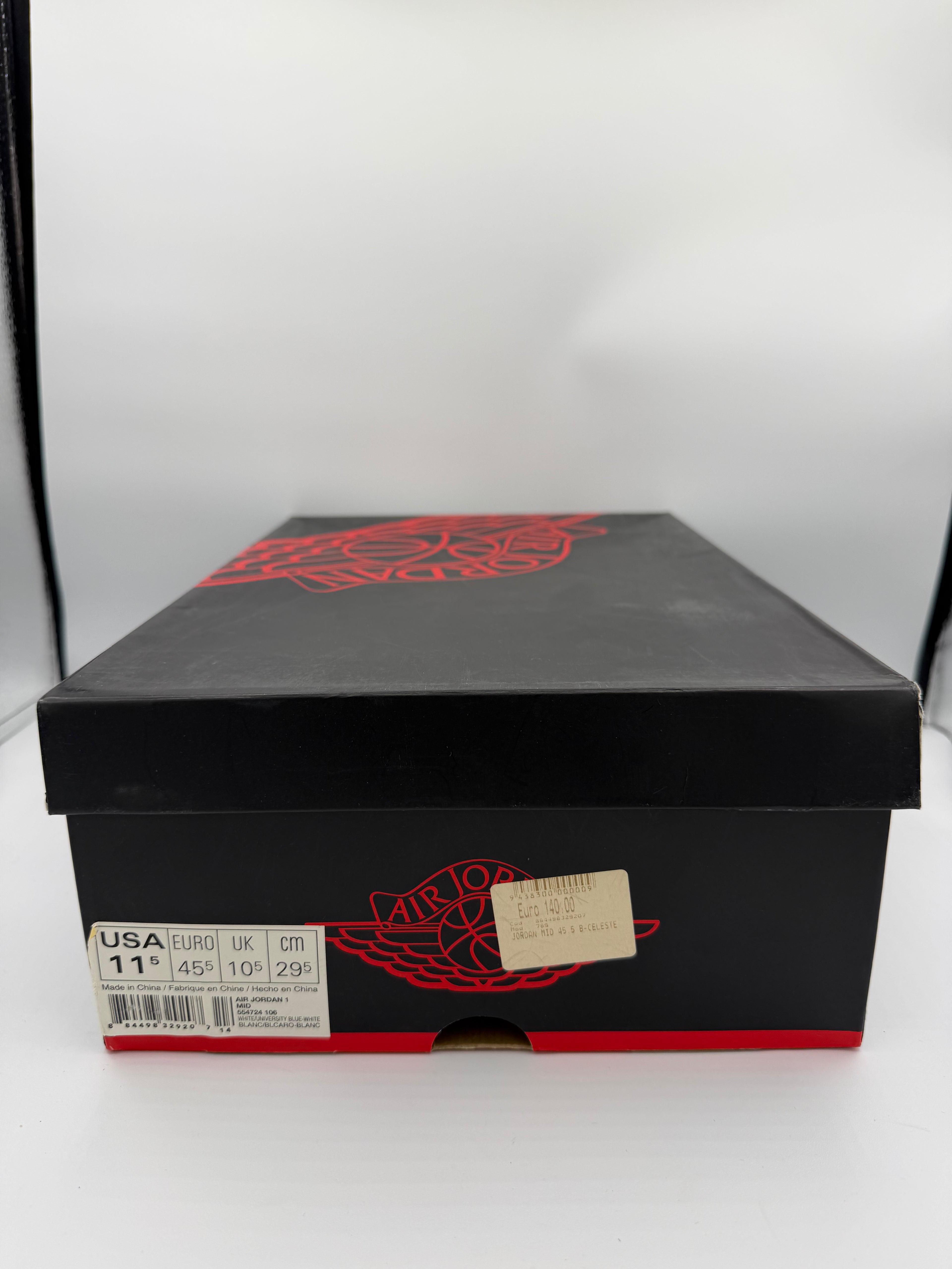 Jordan 1 Retro Mid UNC (2013)  - 45,5Eu (USED)