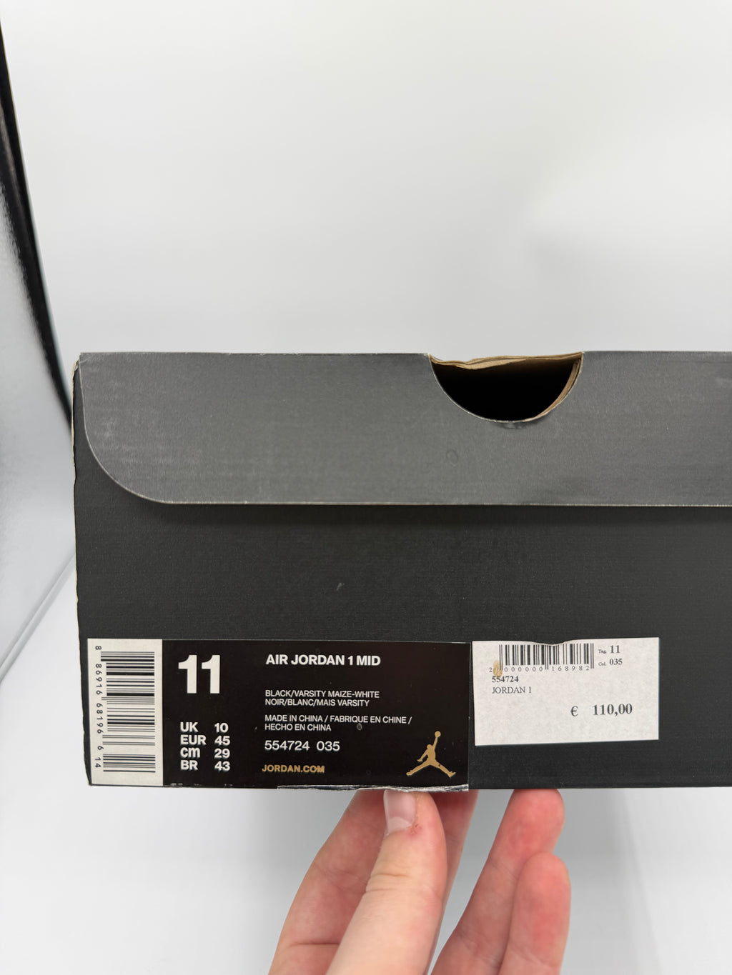 Jordan 1 Retro Mid New Love (2017)  - 45Eu (USED)