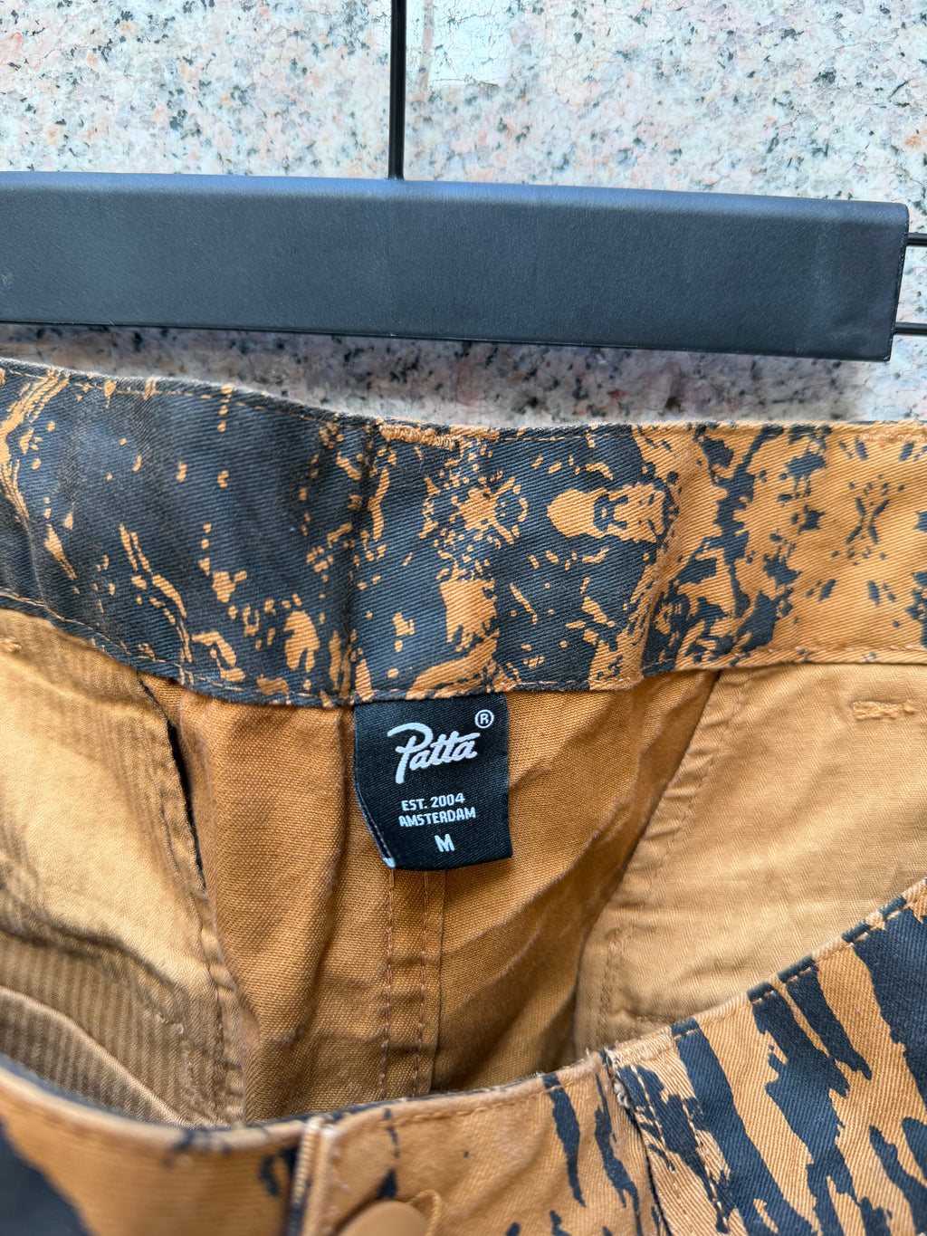 Patta Cargo Pants Black Brown - M (USED)
