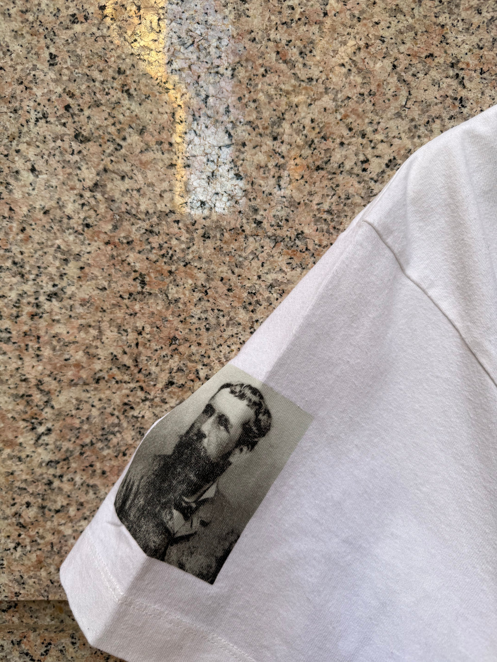 Off-White Impressionism White Tee - S Over (USED)