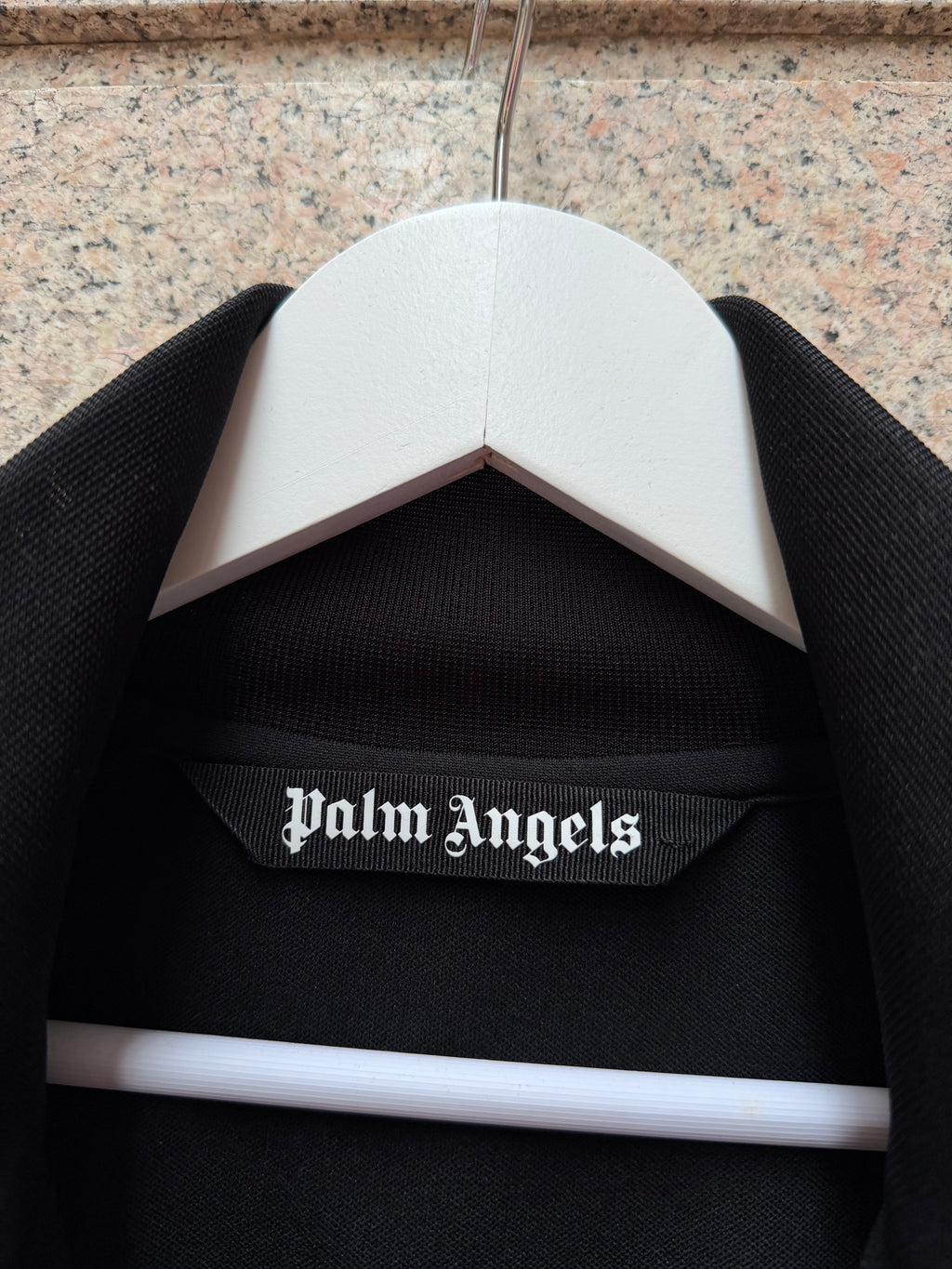 Palm Angels Track Hoodie Zip Black  - L (USED)