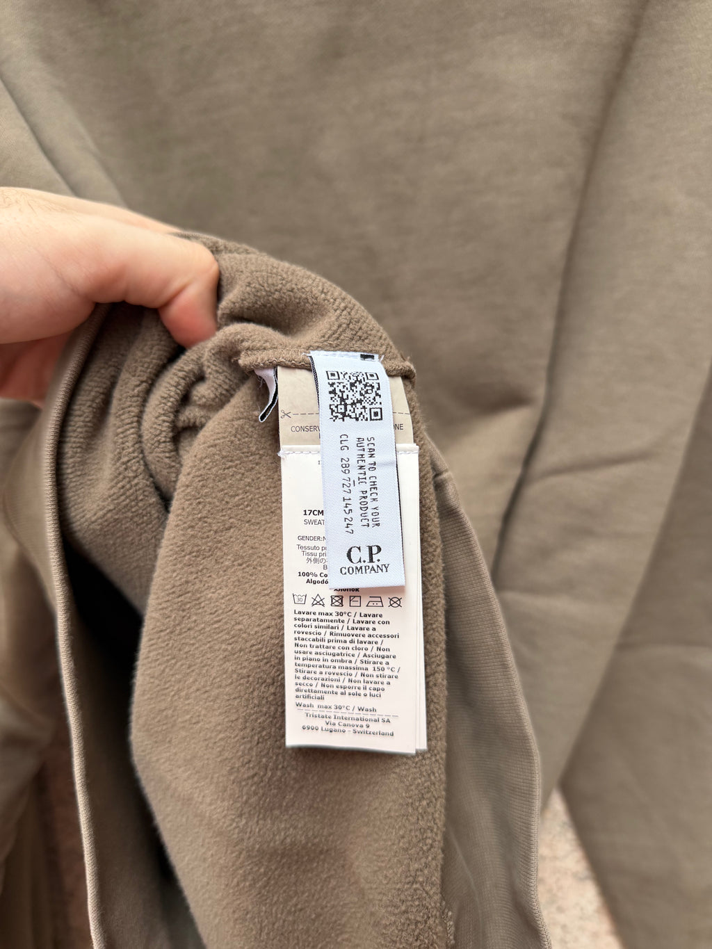 C.P. Company Crewneck Olive - L (USED)