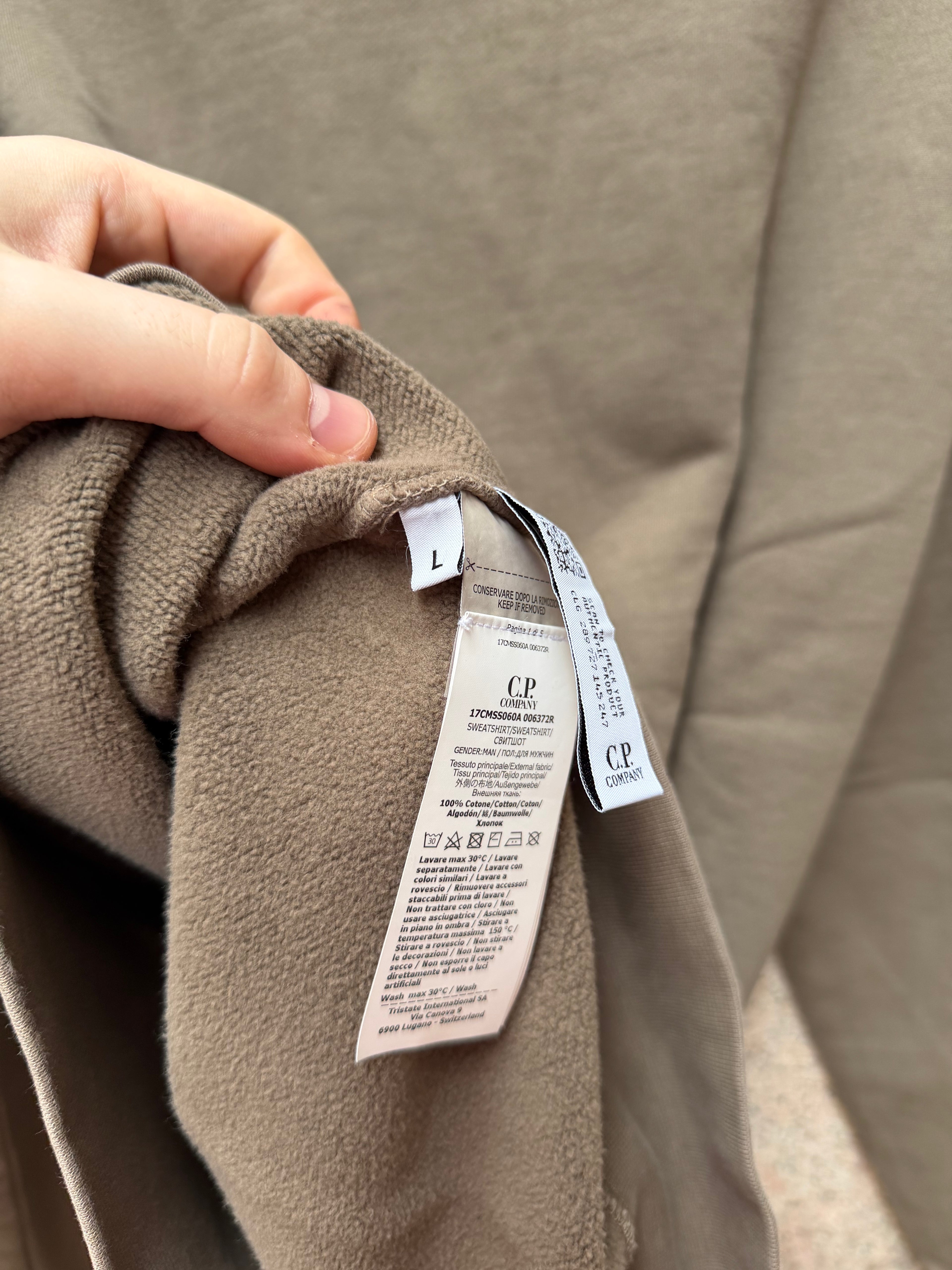 C.P. Company Crewneck Olive - L (USED)