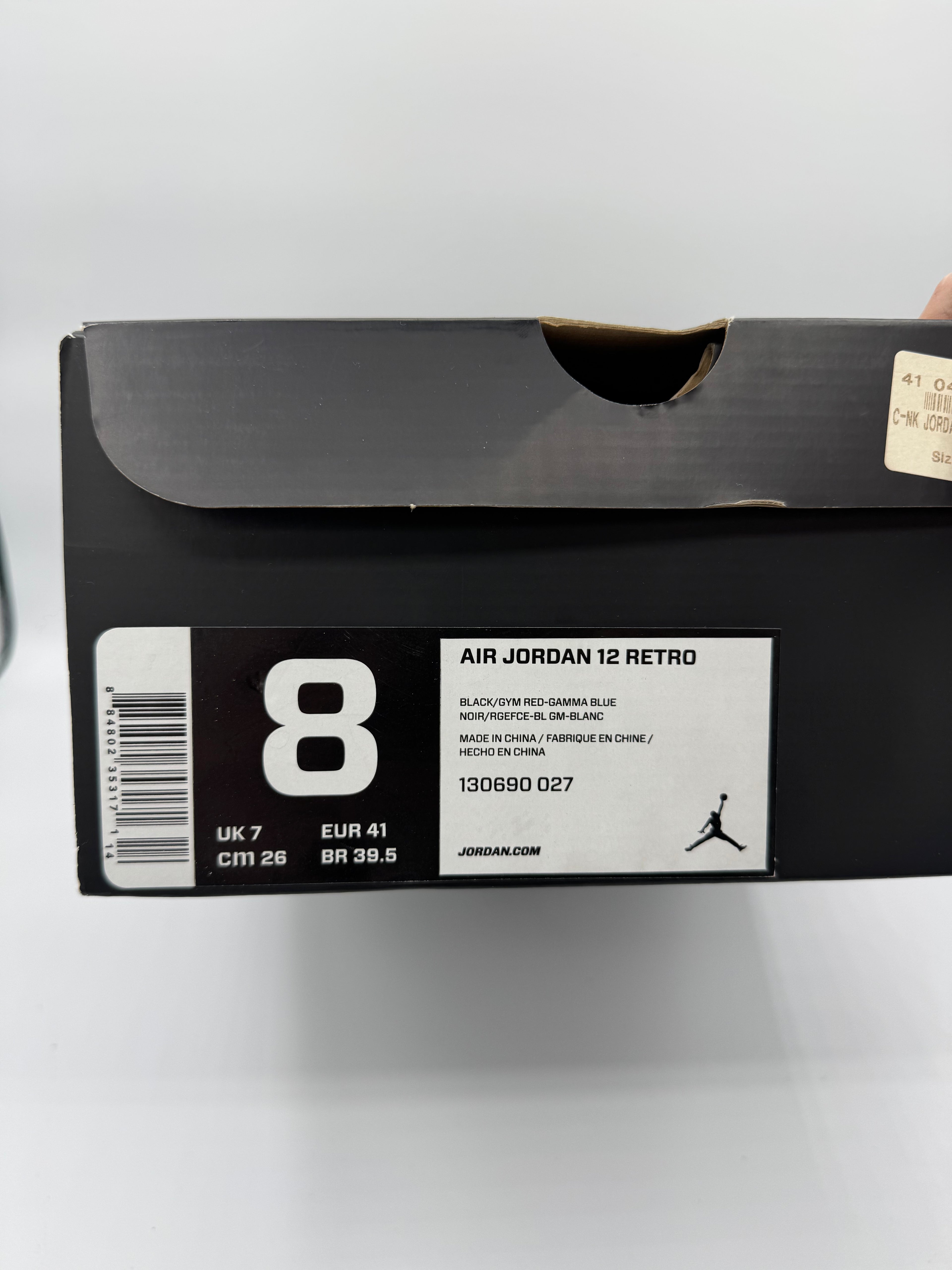 Jordan 12 Retro Gamma Blue - 41Eu (USED)