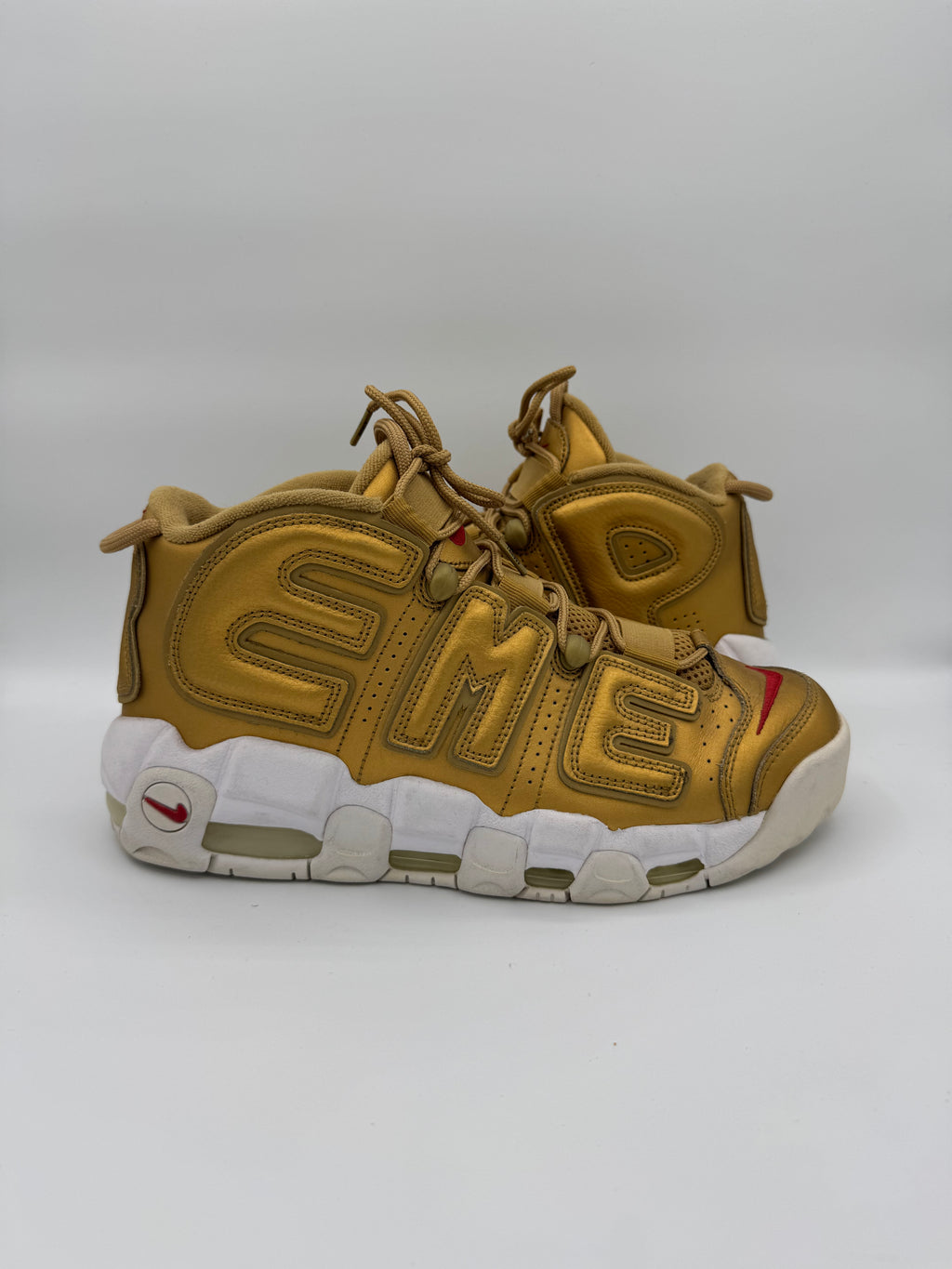 Nike Air More Uptempo Supreme Suptempo Gold - 42Eu (USED)