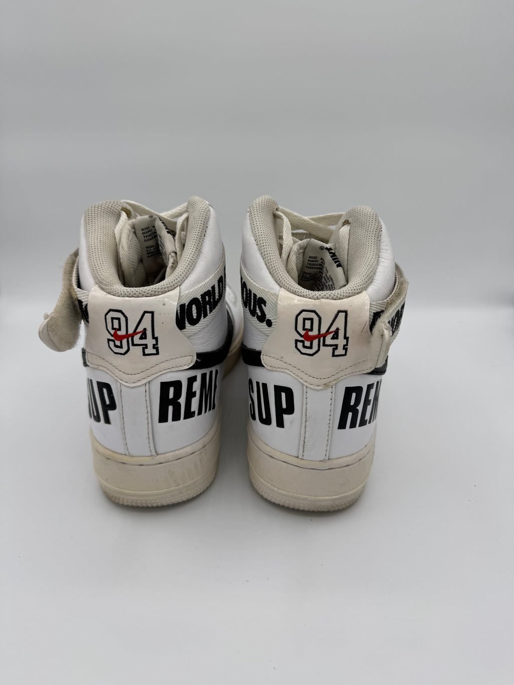 Nike Air Force 1 High Supreme World Famous White - 42Eu (USED)