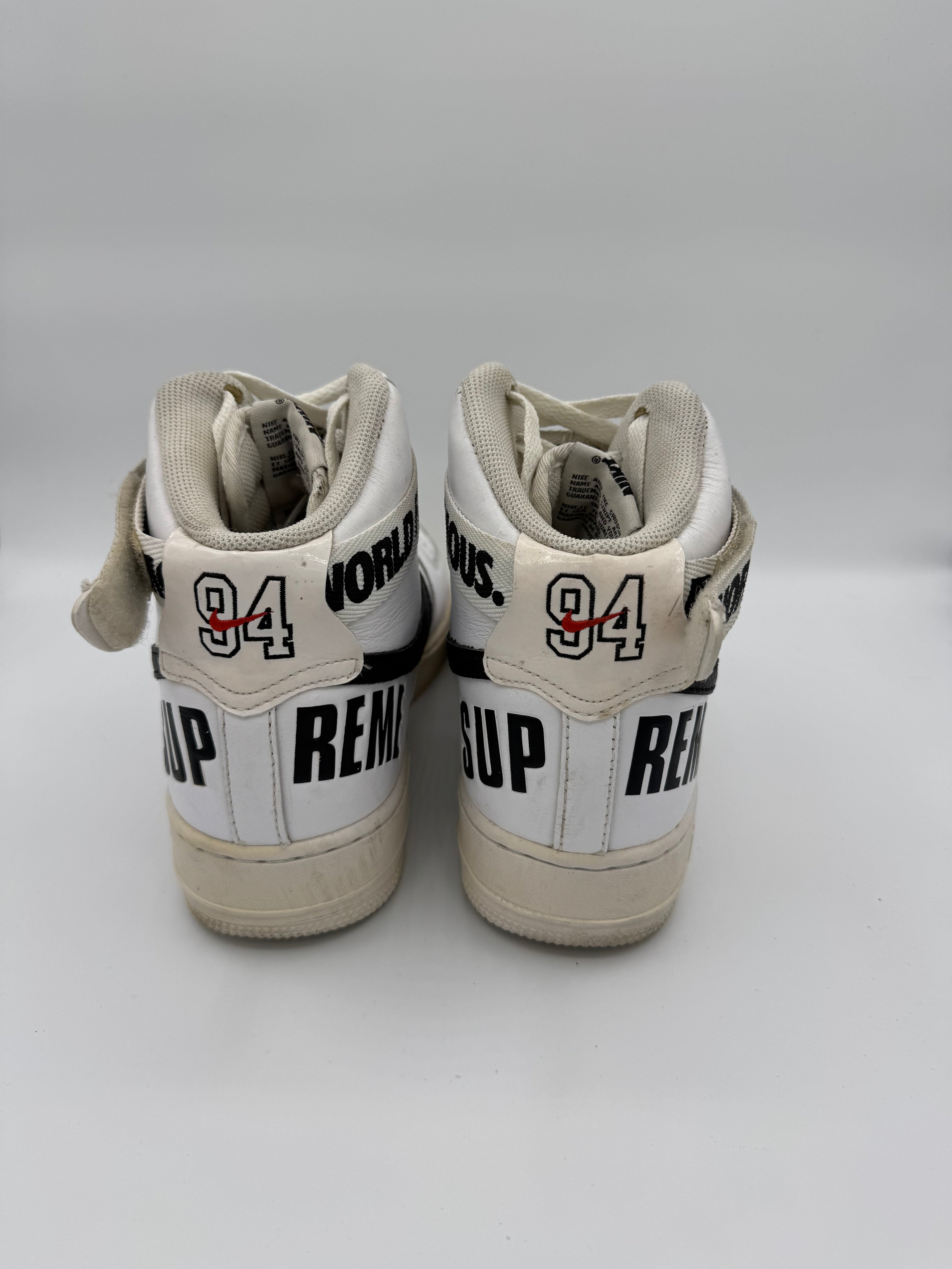 Nike Air Force 1 High Supreme World Famous White - 42Eu (USED)