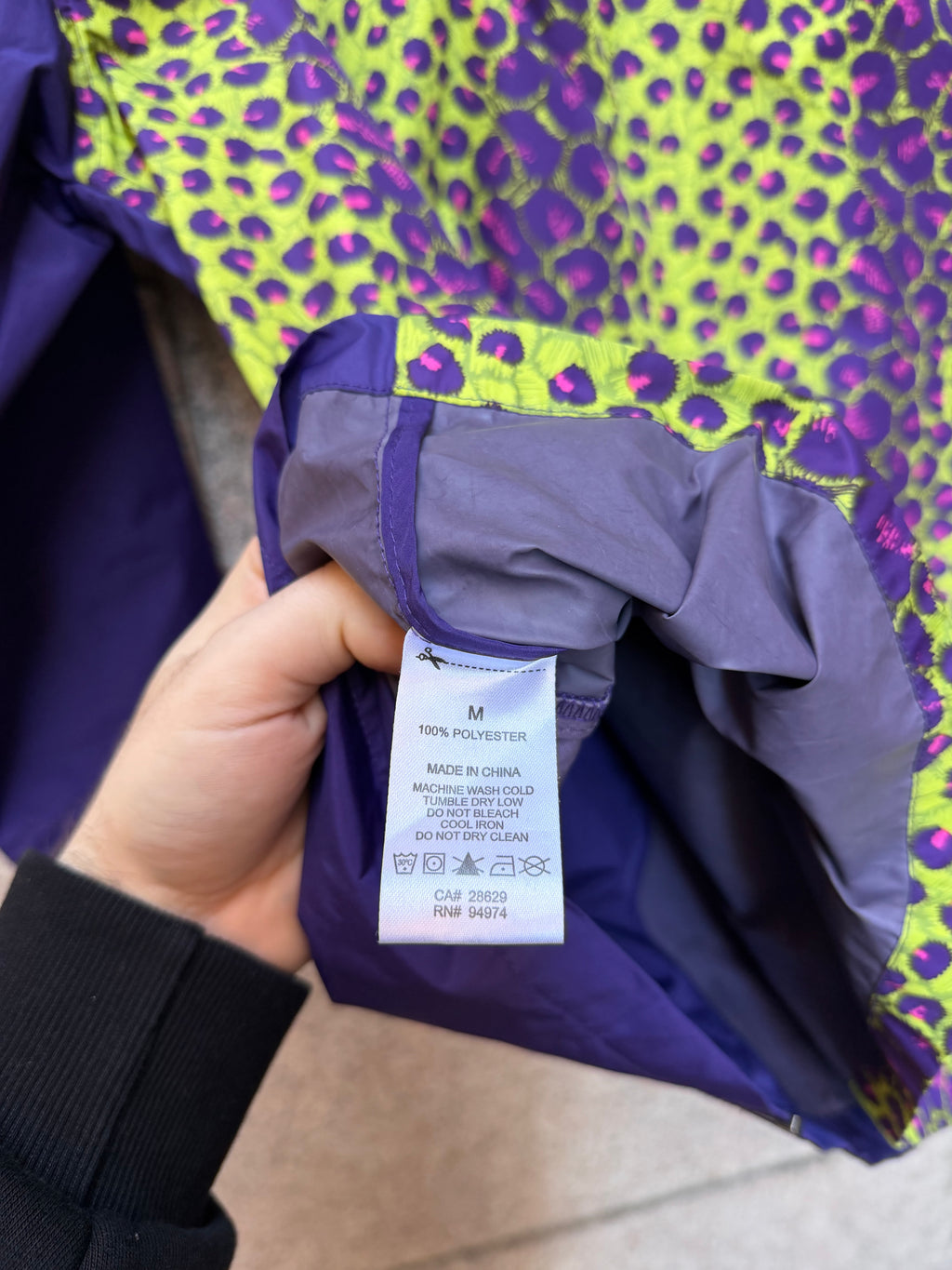Stussy Jacket Purple Neon - M (USED)