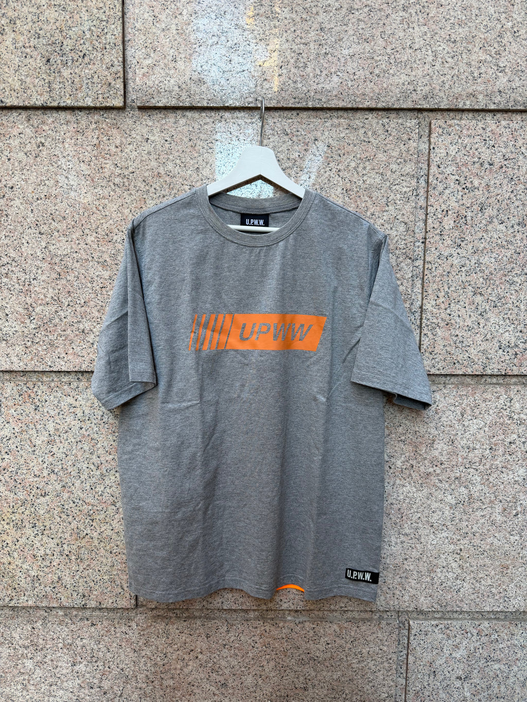 U.P.W.W T-Shirt Grey Orange Reflective - M (USED)