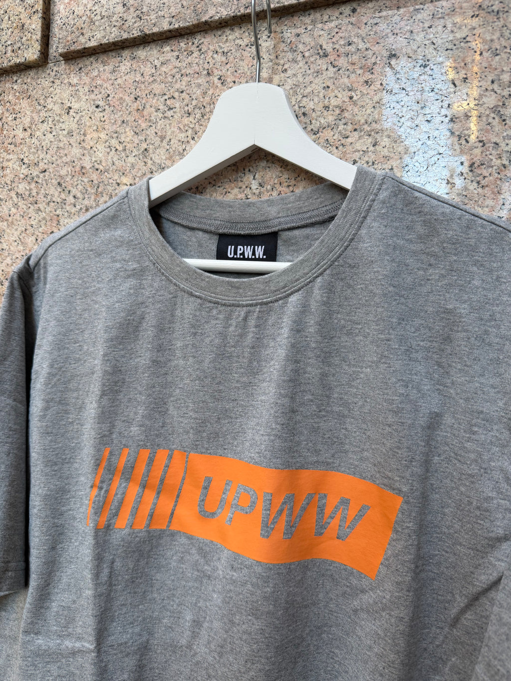 U.P.W.W T-Shirt Grey Orange Reflective - M (USED)