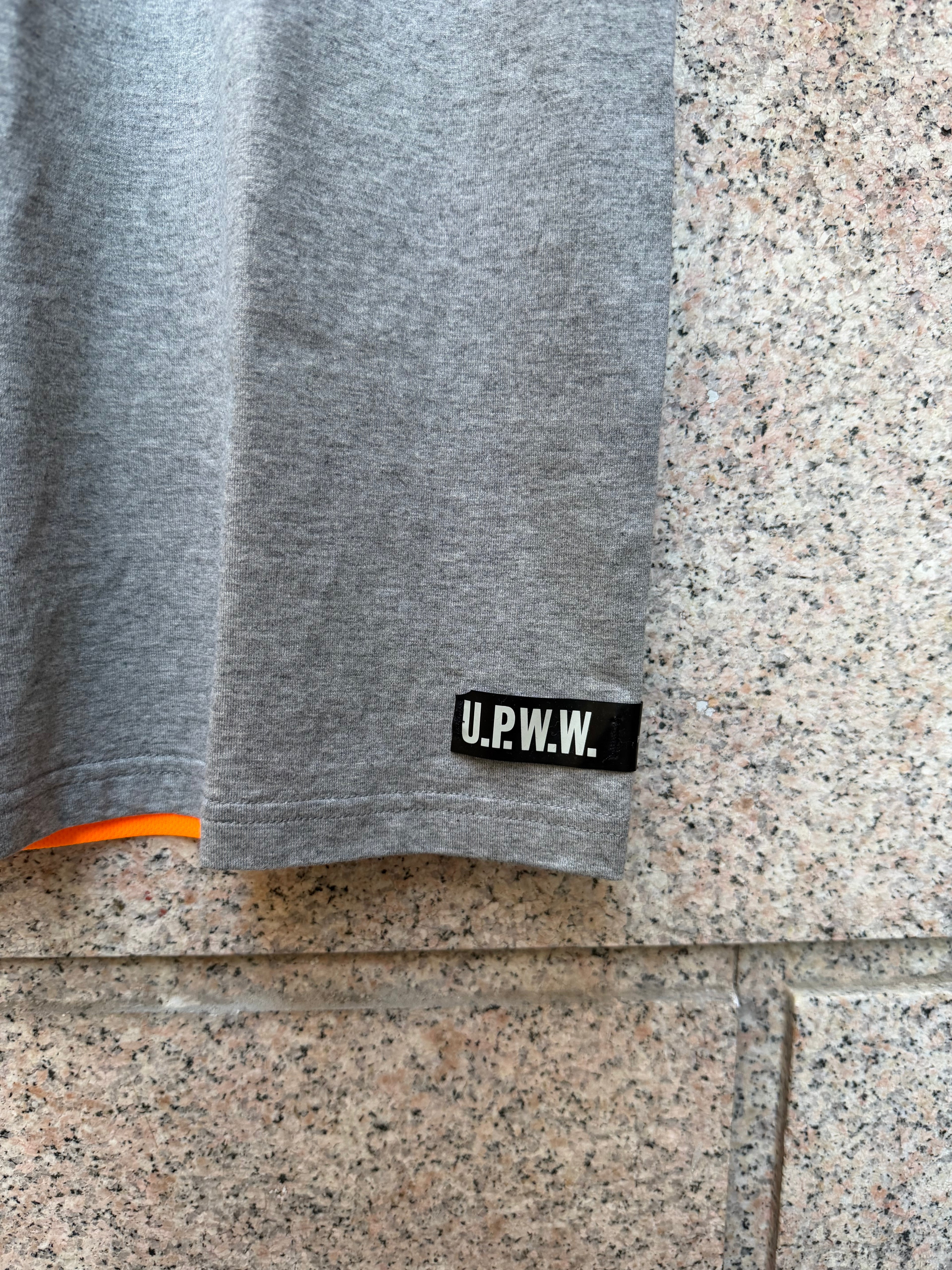 U.P.W.W T-Shirt Grey Orange Reflective - M (USED)