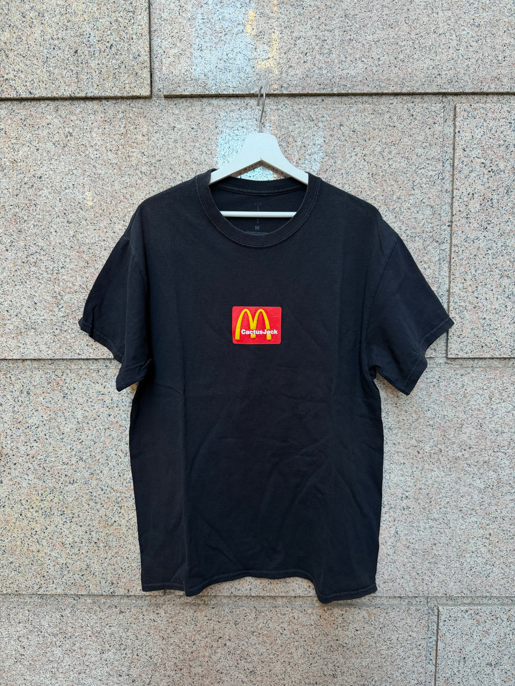 Travis Scott X Mc Donalds T- Shirt Black - M (USED)