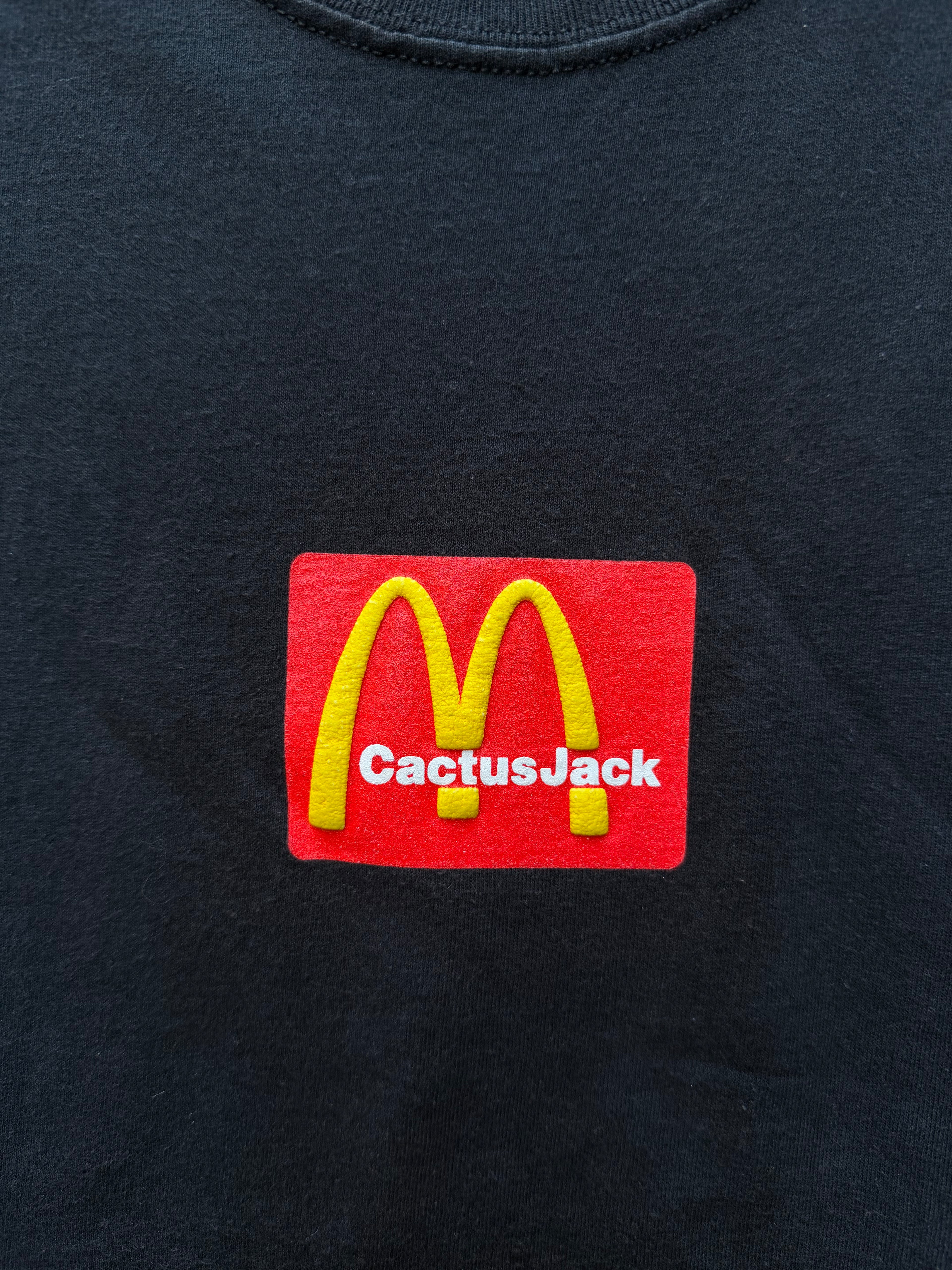 Travis Scott X Mc Donalds T- Shirt Black - M (USED)