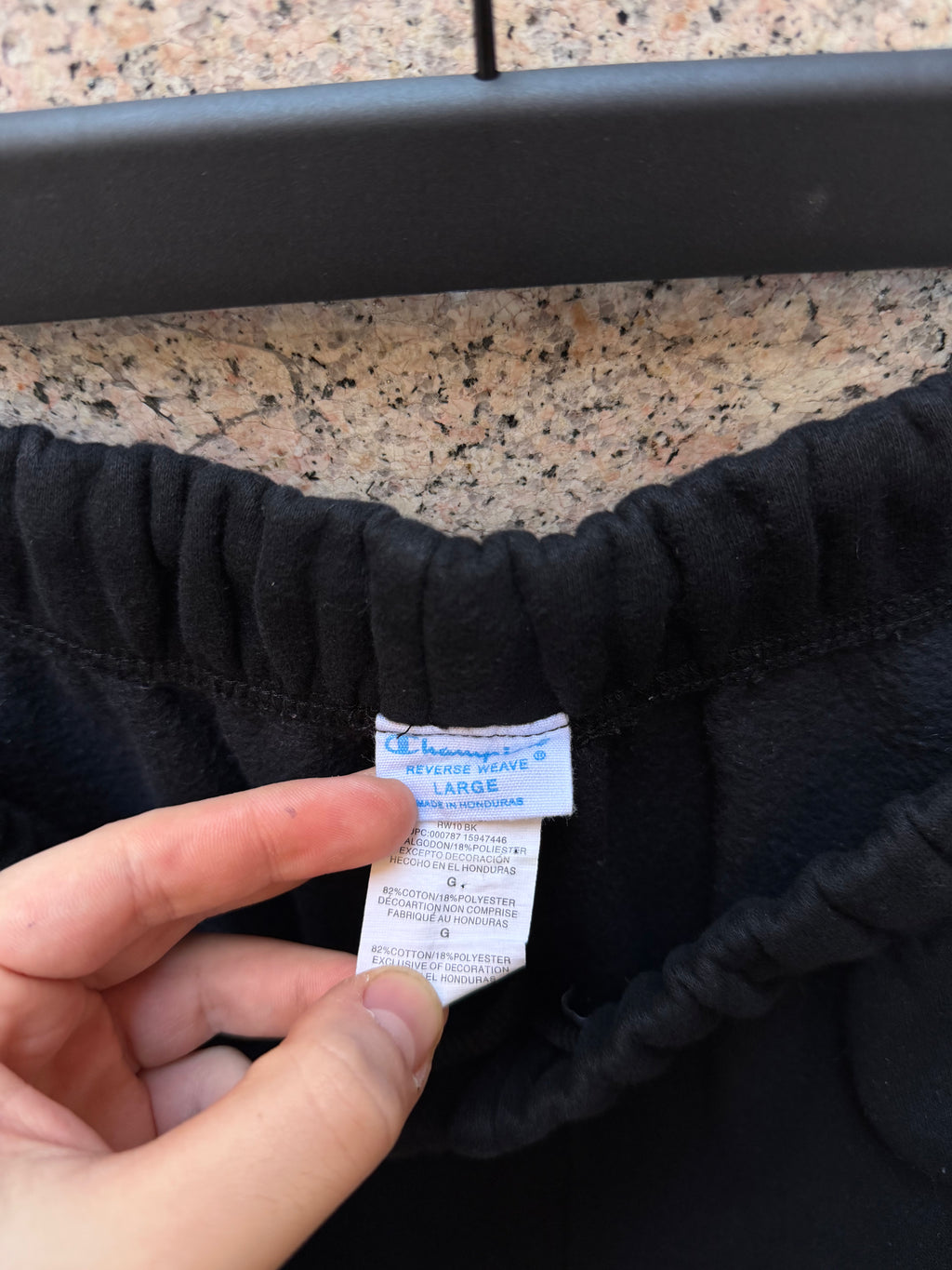 Travis Scott X Champions Jogger Black - L (USED)