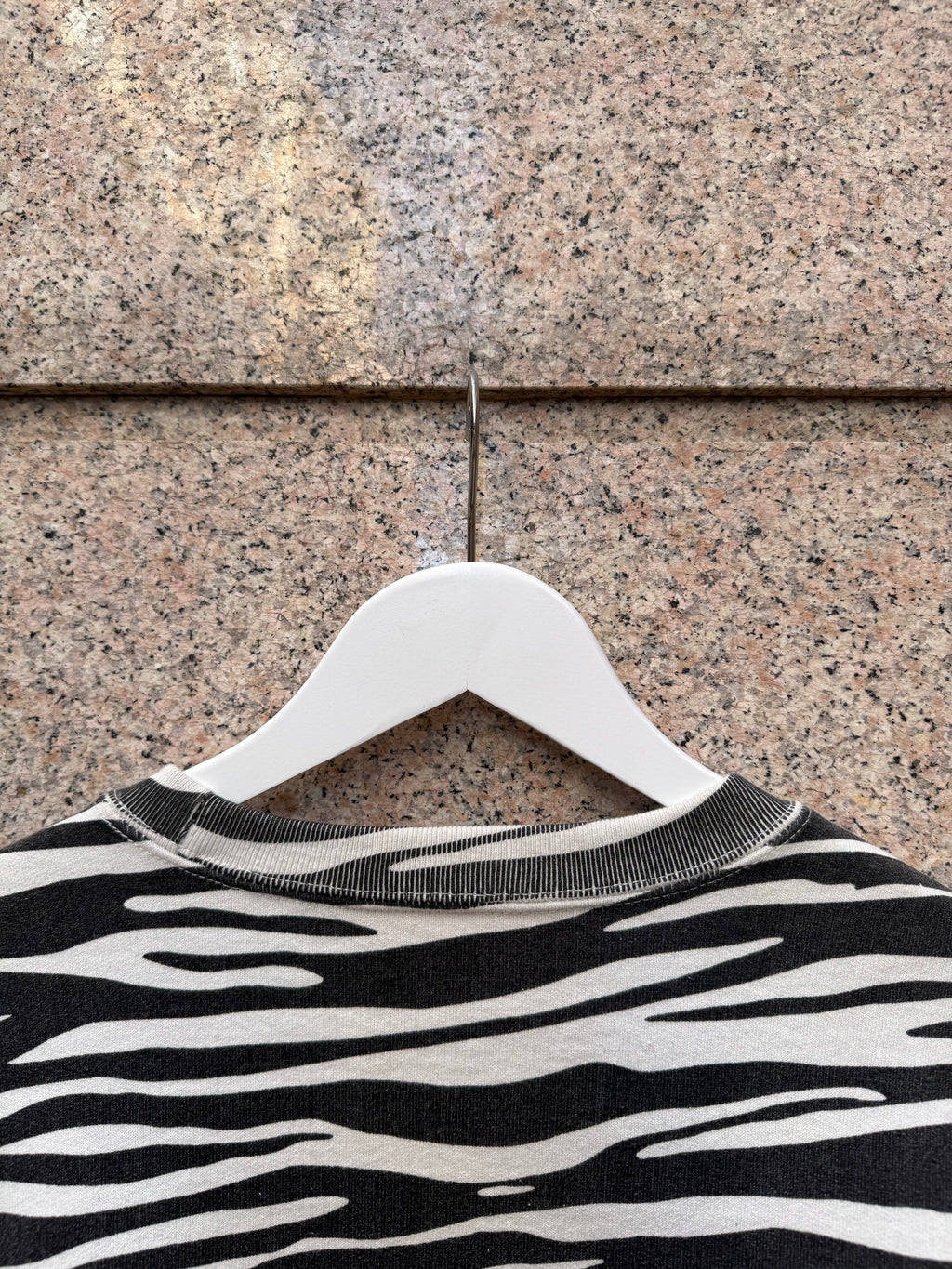 Supreme Crewneck Box Logo Zebra - S (USED)