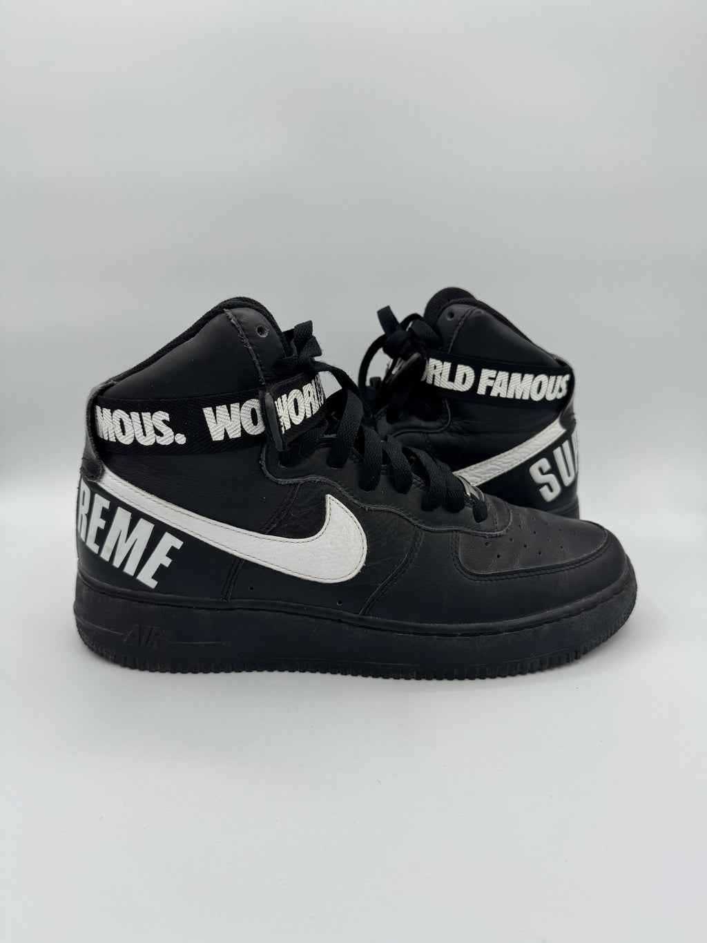 Nike Air Force 1 High Supreme World Famous Black - 42,5Eu (USED)