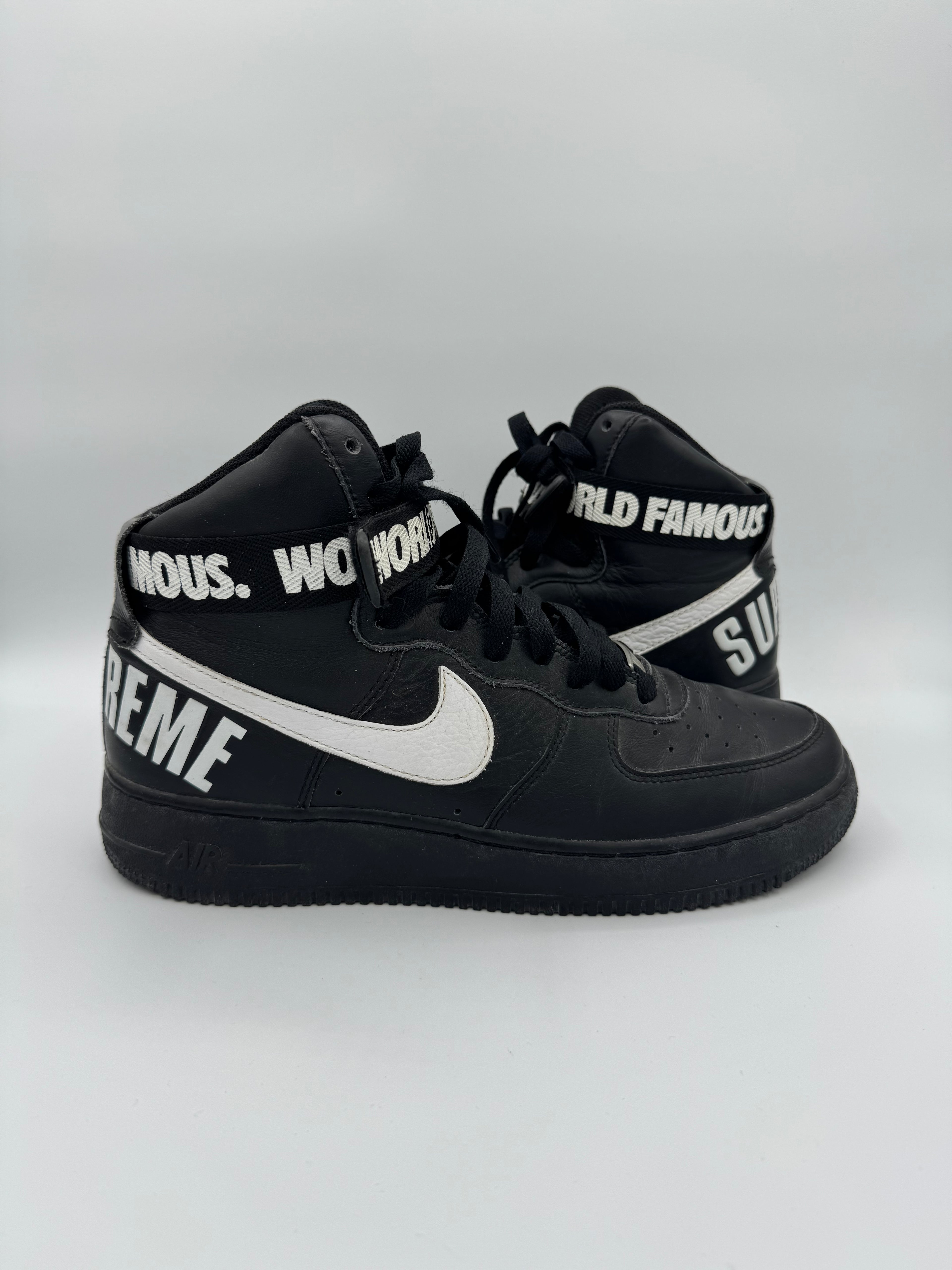 Nike Air Force 1 High Supreme World Famous Black - 42,5Eu (USED)