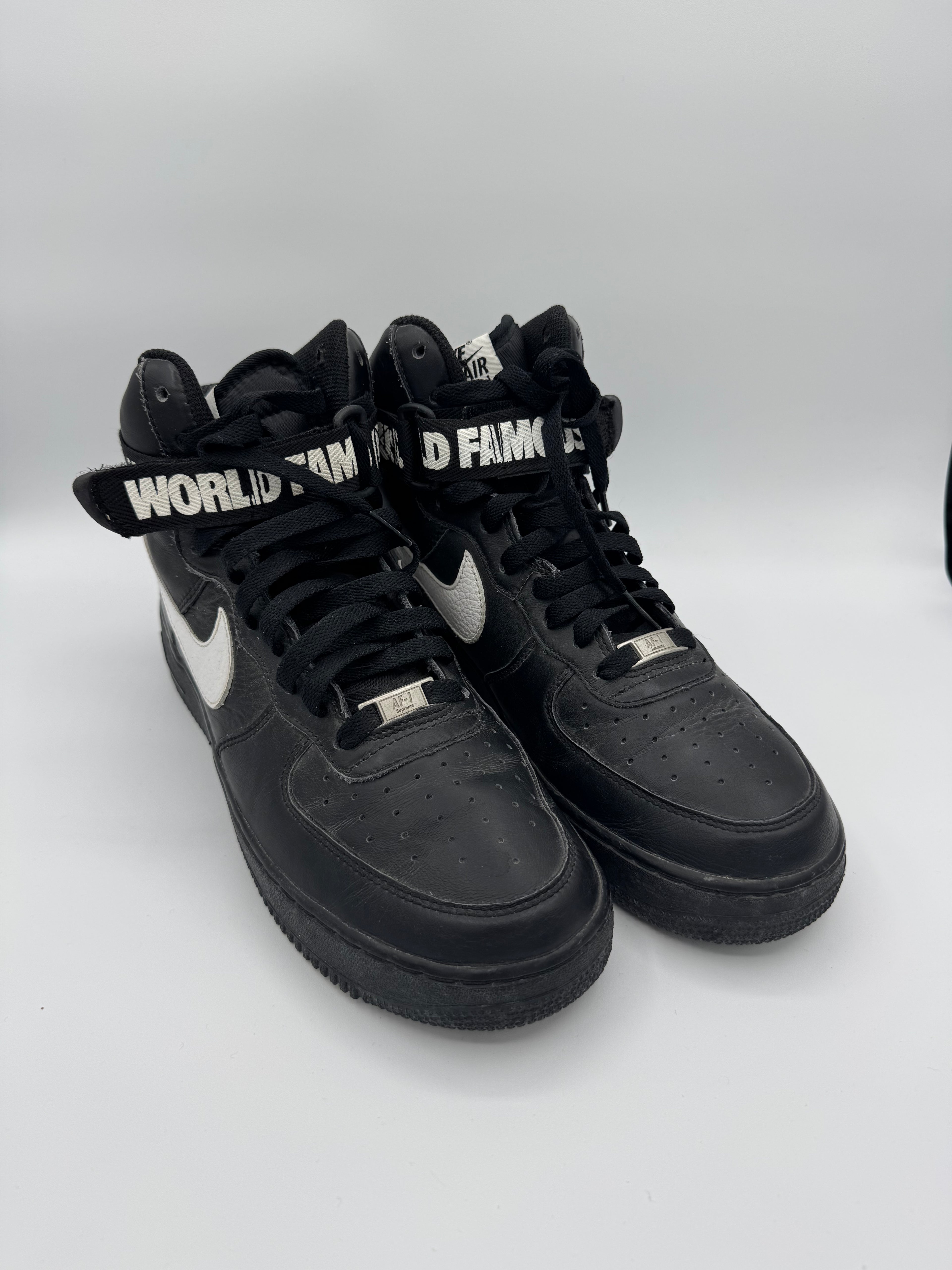 Nike Air Force 1 High Supreme World Famous Black - 42,5Eu (USED)