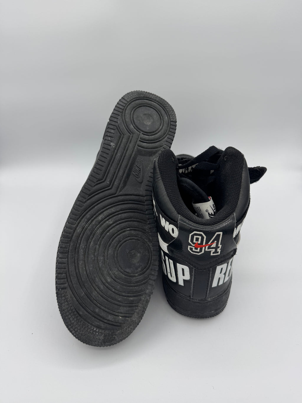 Nike Air Force 1 High Supreme World Famous Black - 42,5Eu (USED)